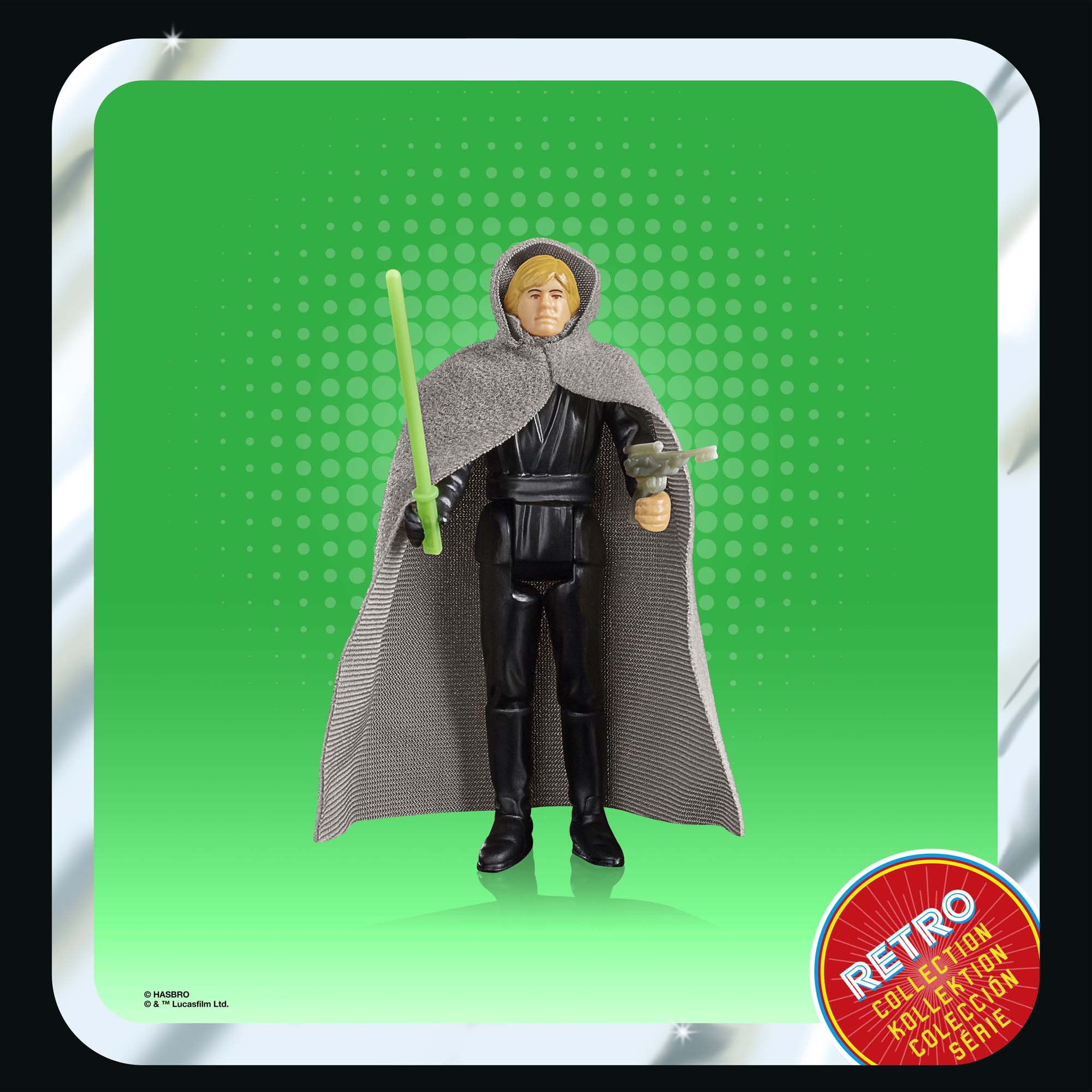 Star Wars Retro Collection Luke Skywalker (Jedi Knight) F72745L20 5010996137777
