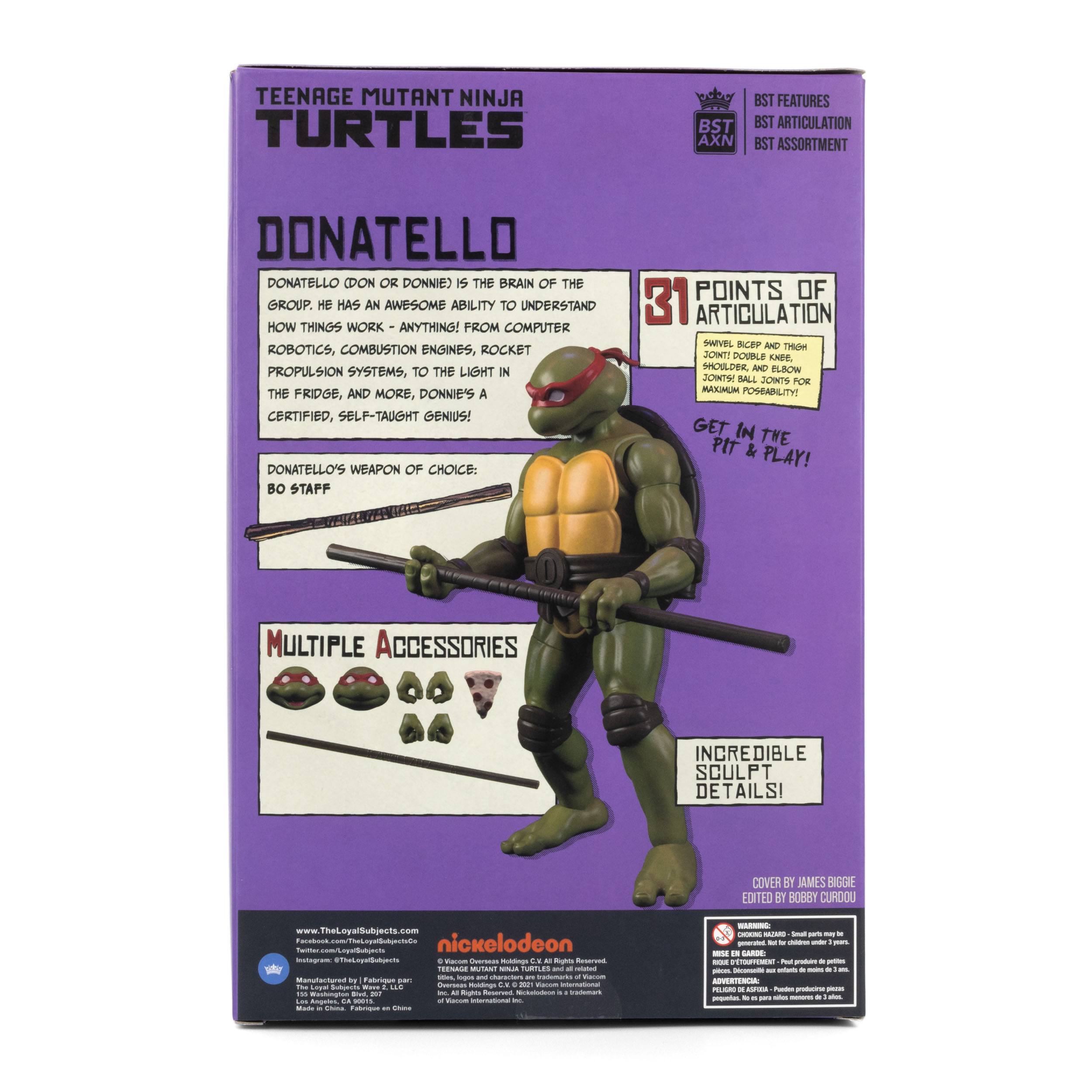 Teenage Mutant Ninja Turtles BST AXN x IDW Actionfigur & Comic Donatello Exclusive 13 cm TLSBATMNTDONCOM01WMS1DAP 16863033