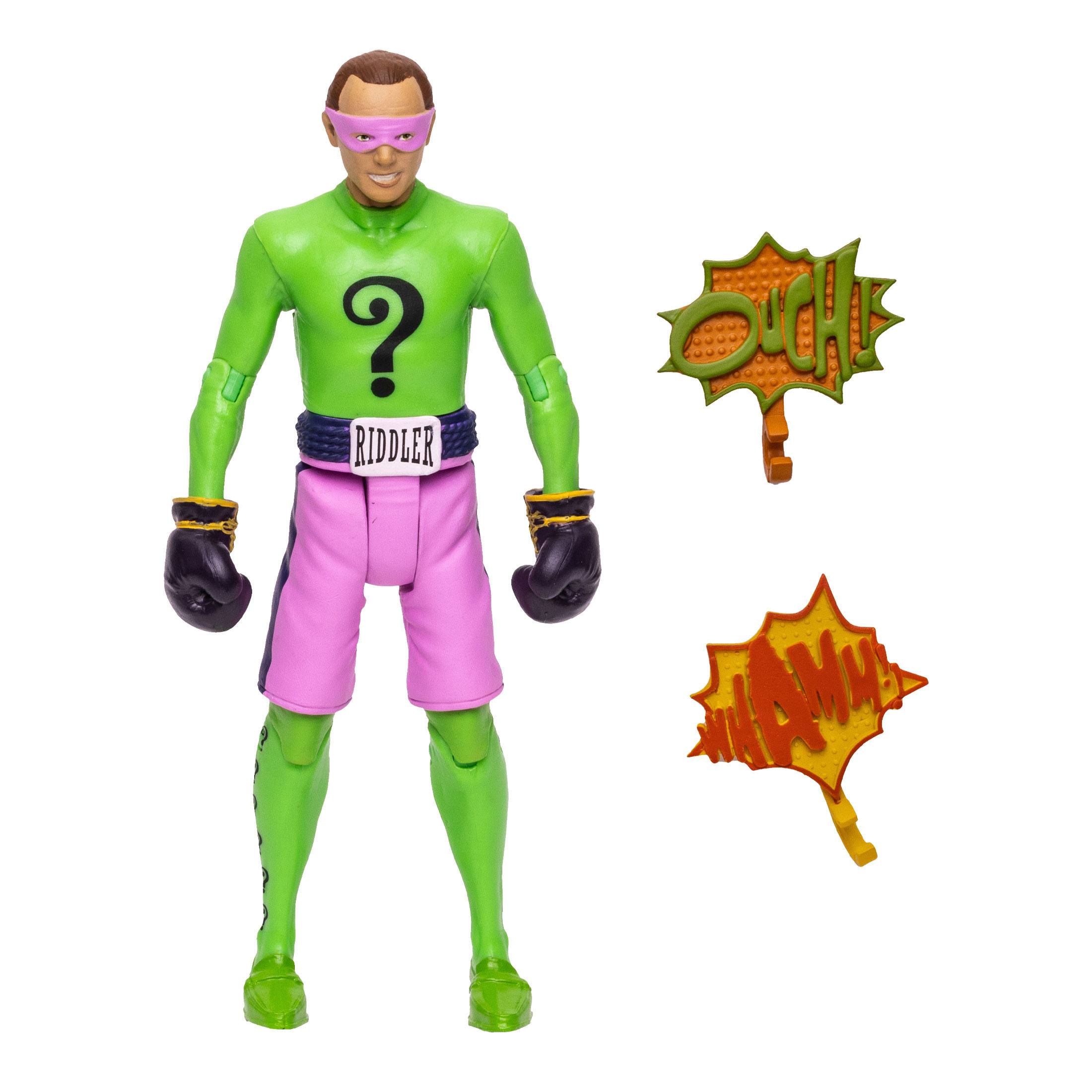 DC Retro Actionfigur Batman 66 The Riddler in Boxing Gloves 15 cm  787926150490