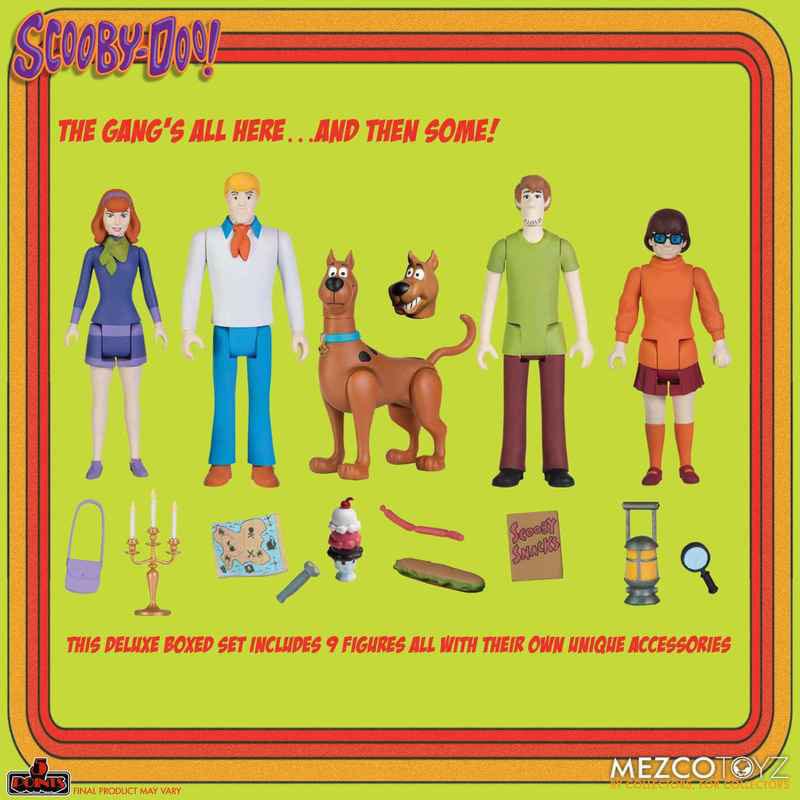 Scooby-Doo Actionfiguren Scooby-Doo Friends & Foes Deluxe Boxed Set 10 cm MEZ17082 696198170825