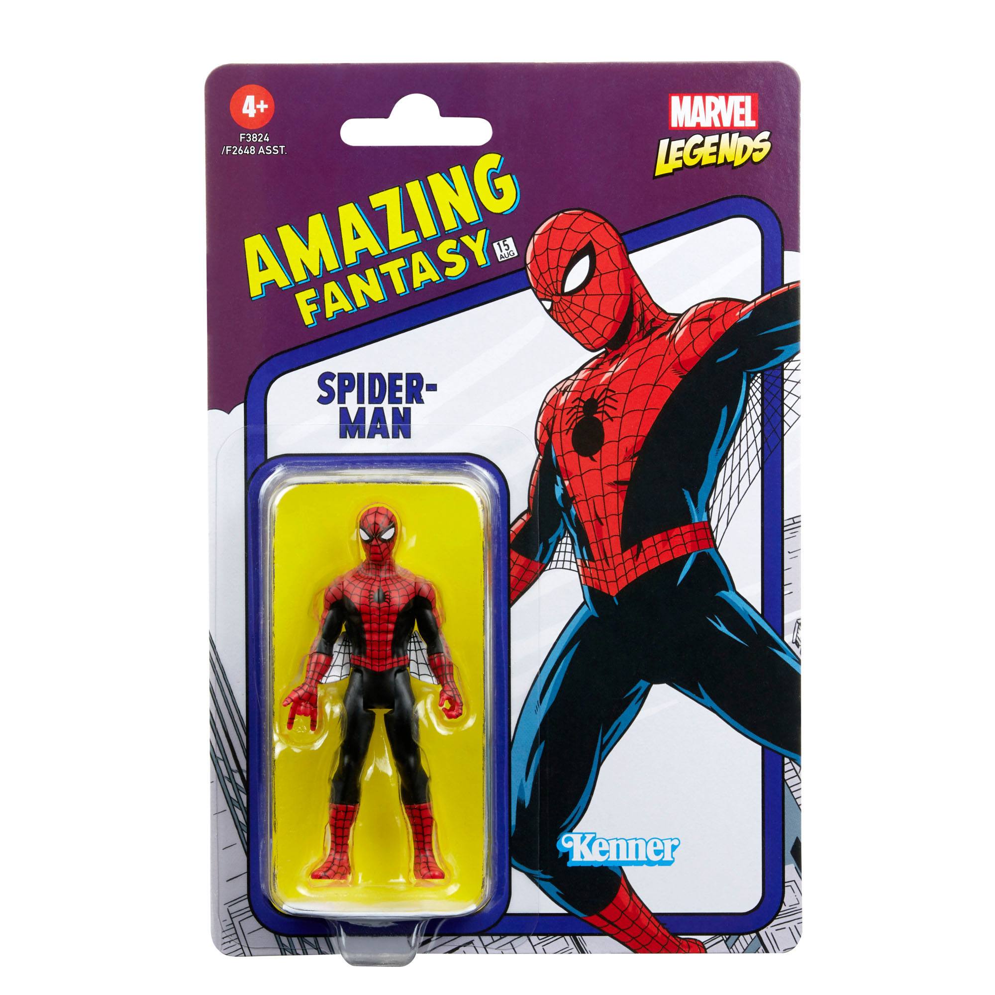 Marvel Legends Retro Collection Actionfigur 2022 Spider-Man 10 cm F38245L00 5010993962679