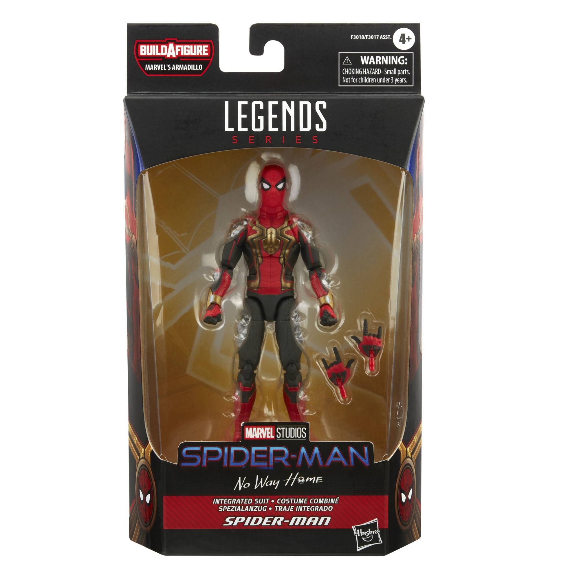 Spider-Man Marvel Legends Series Actionfigur (Integrated Suit) (Spider-Man: No Way Home) F30175L00 5010993846887