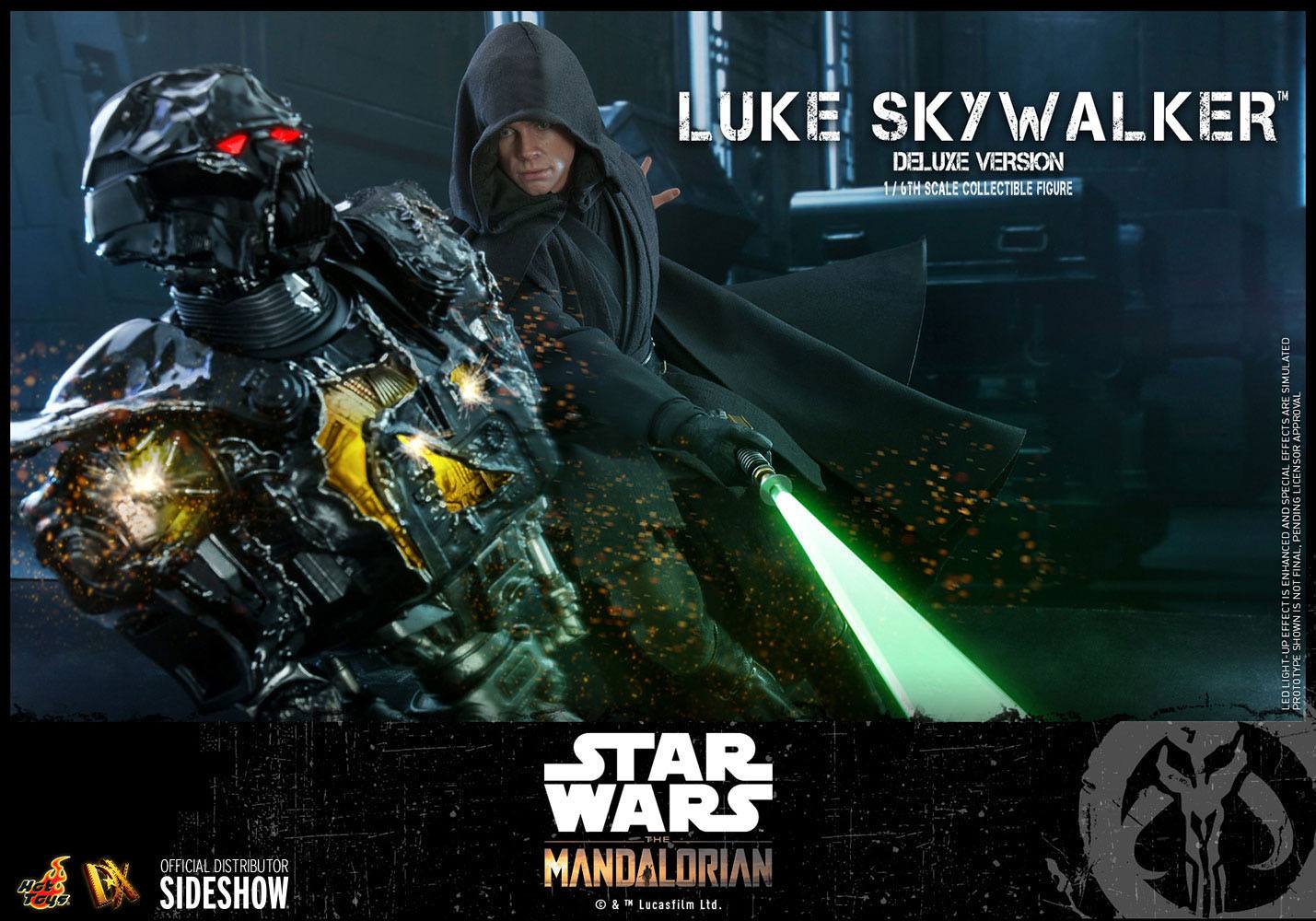 Star Wars The Mandalorian Actionfigur 16 Luke Skywalker 30 cm HOT909047 HOT909047