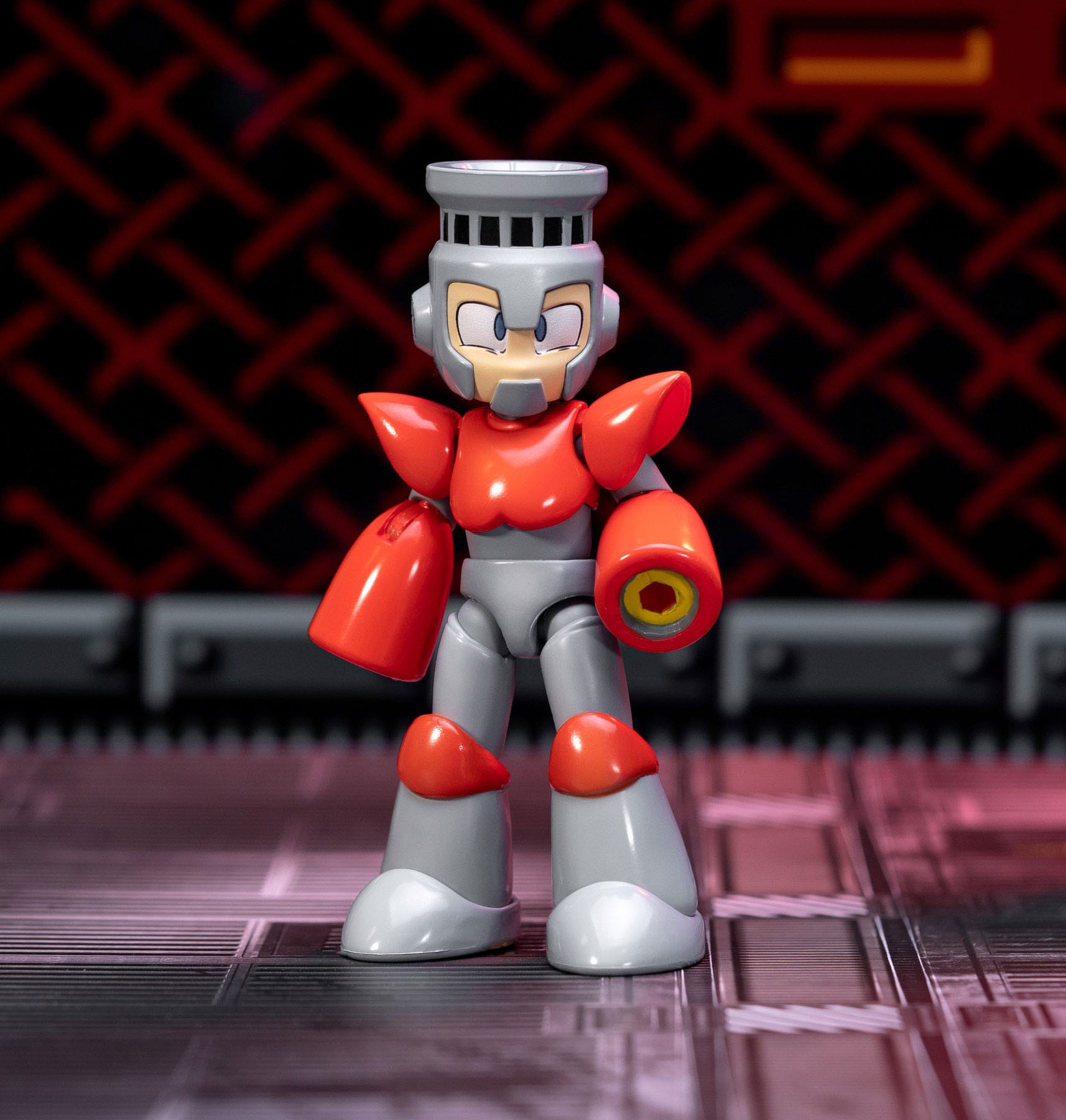 Mega Man Actionfigur Fire Man 11 cm JADA253251023 4006333085253