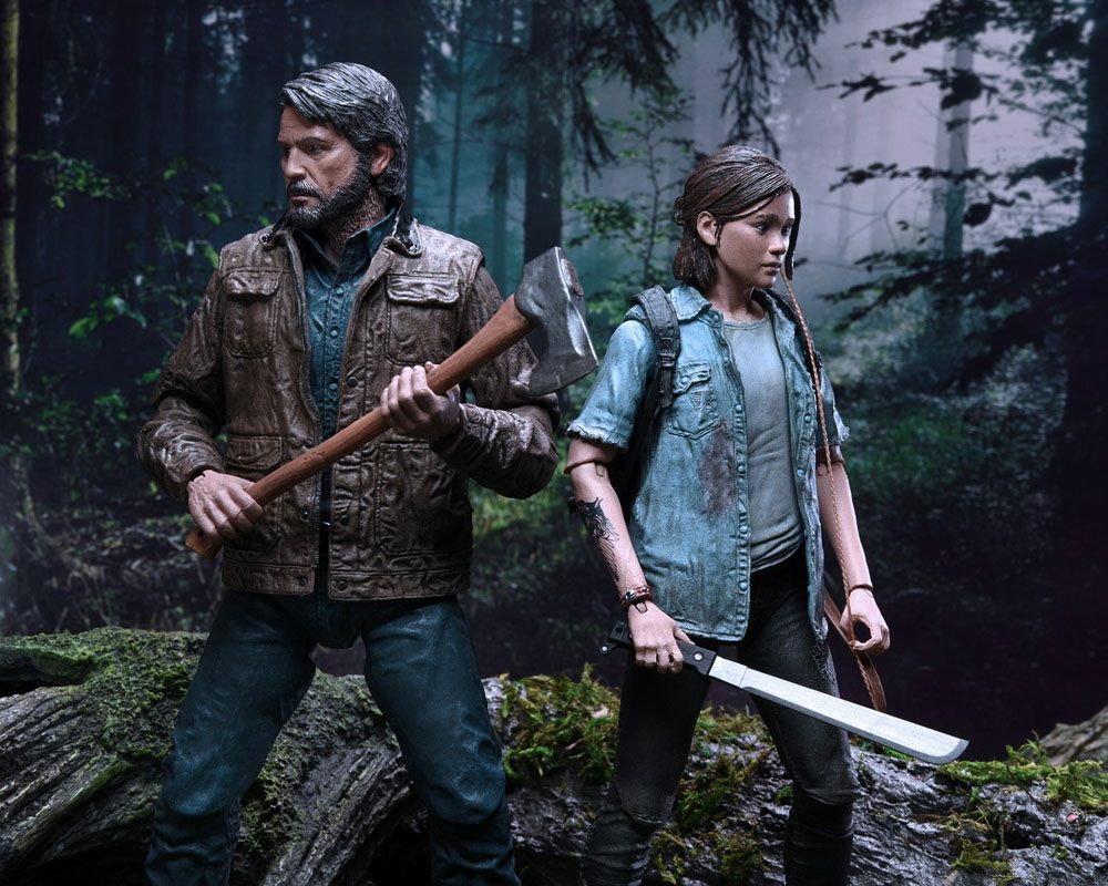 The Last of Us Part II Ultimate Actionfiguren Doppelpack Joel and Ellie 18 cm NECA44490 634482444900
