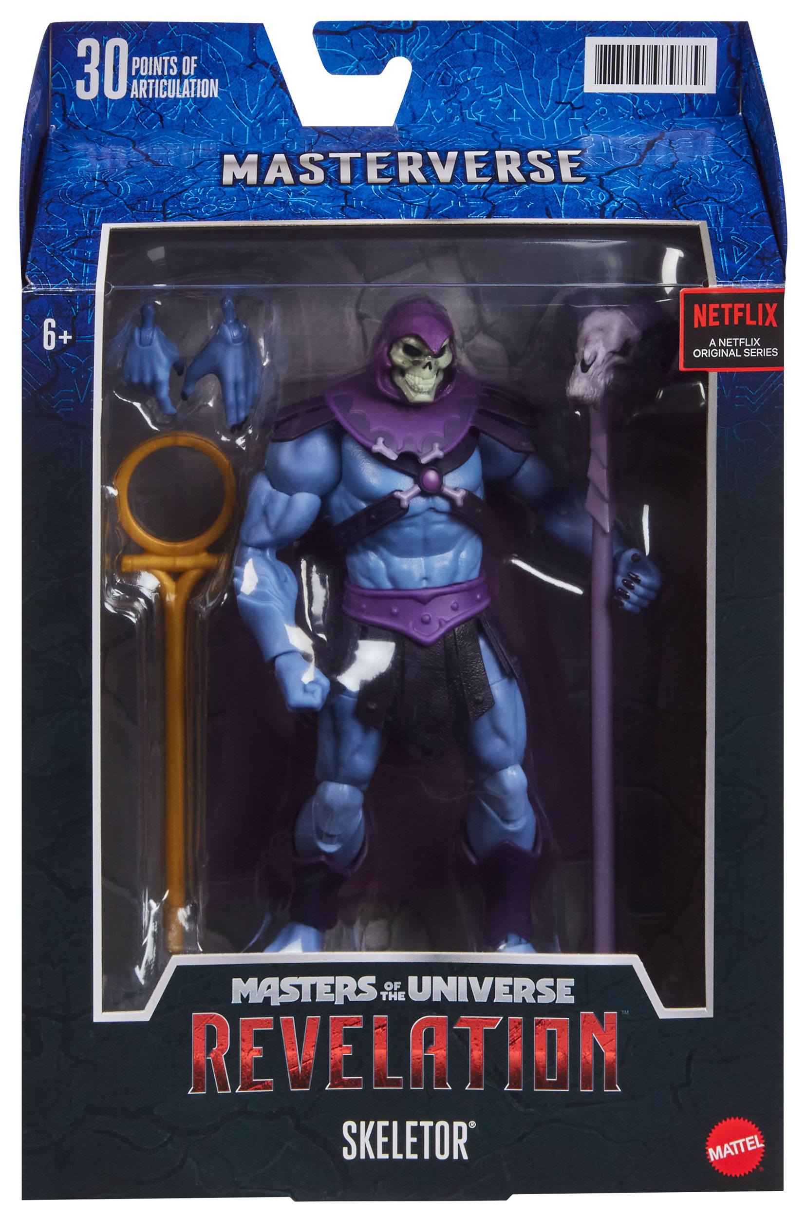 Masters of the Universe: Revelation Masterverse Actionfigur 2021 Skeletor 18 cm MATTGYV10 0887961979879