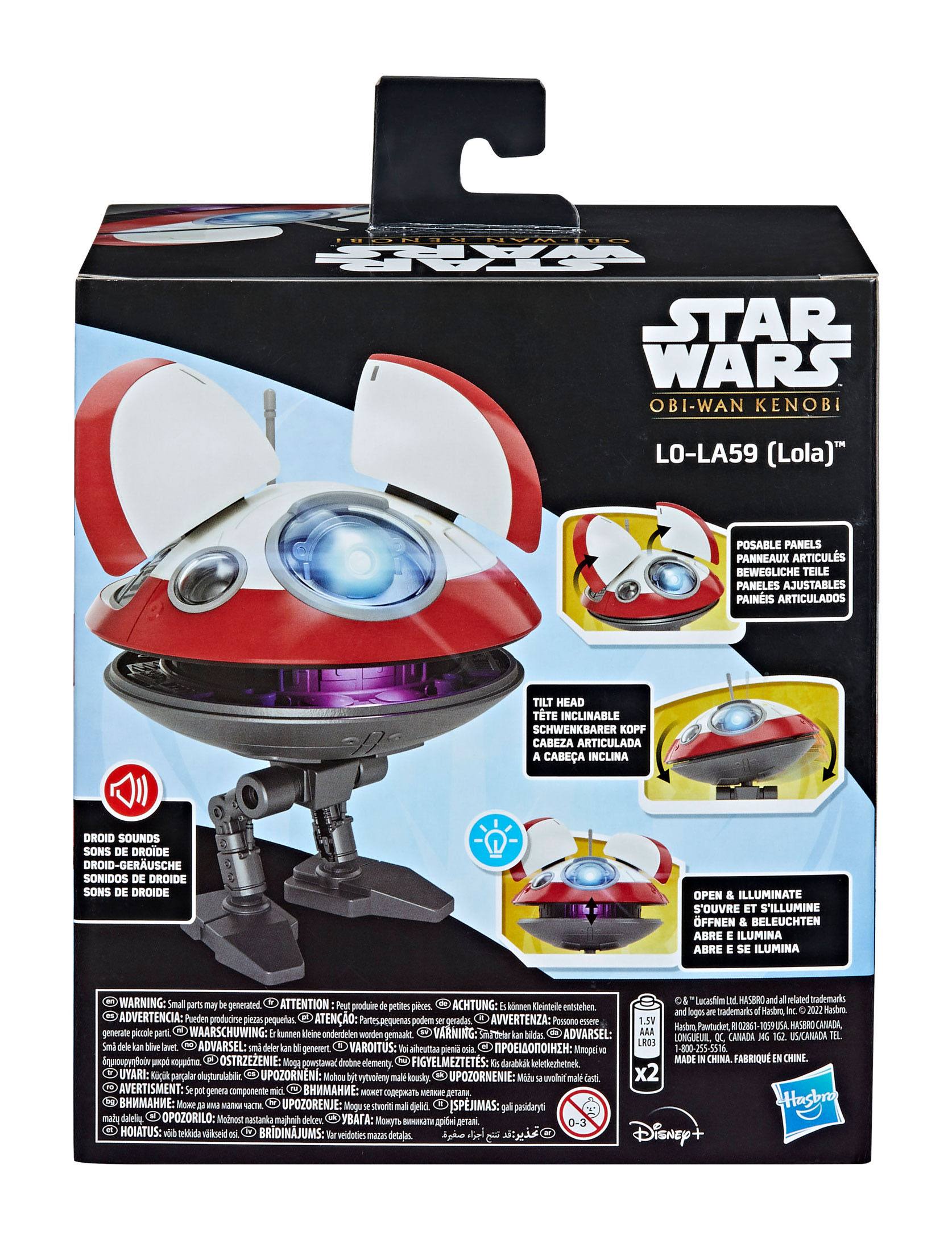 Star Wars: Obi-Wan Kenobi Elektronische Figur LO-LA59 (Lola) 13 cm F61035L00 5010994138561