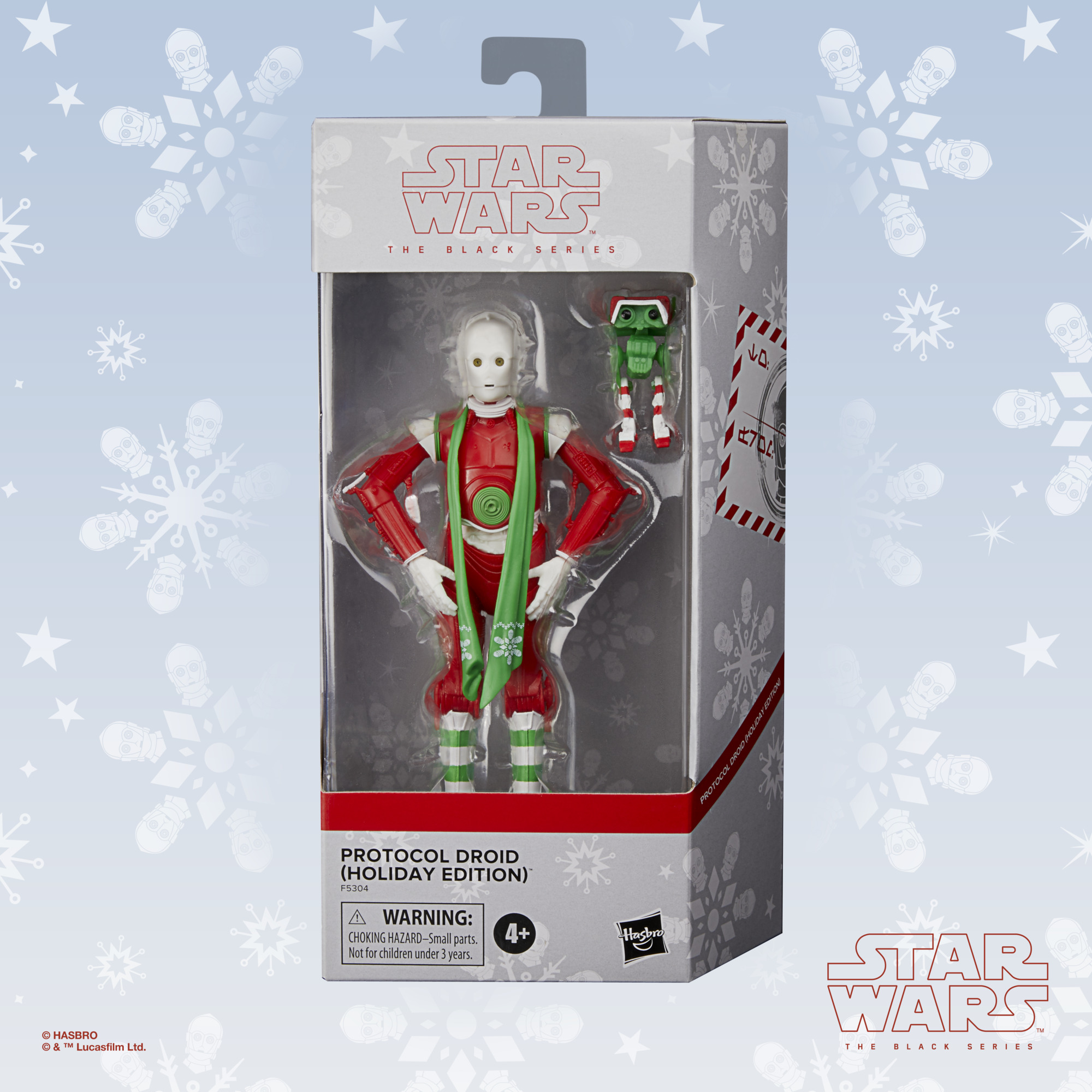 Import!!! Star Wars The Black Series Protocol Droid (Holiday Edition) F5304 5010993954001