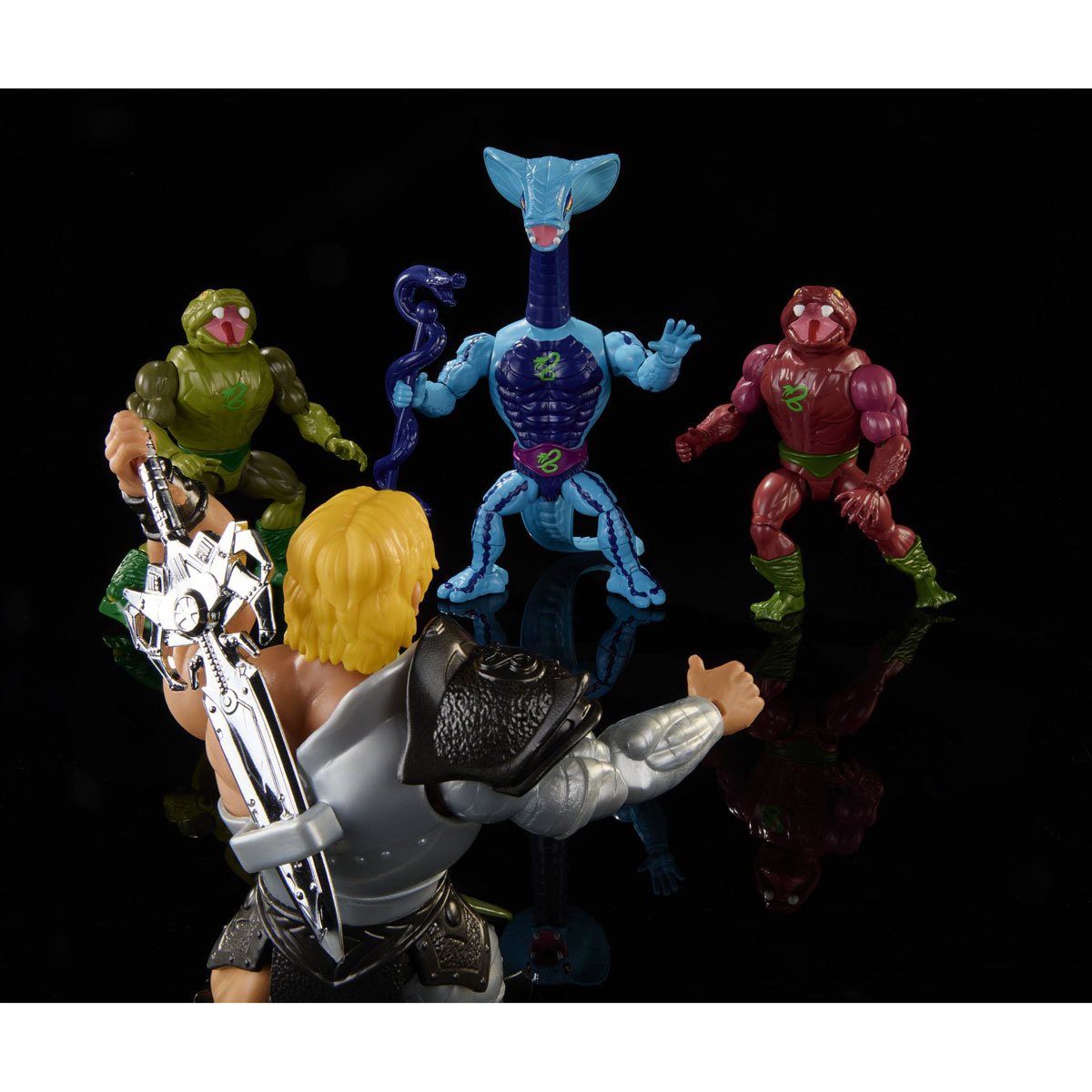 Masters of the Universe Origins Snake Men Action Figure 4-Pack - Exclusive MTHPP99 194735165537