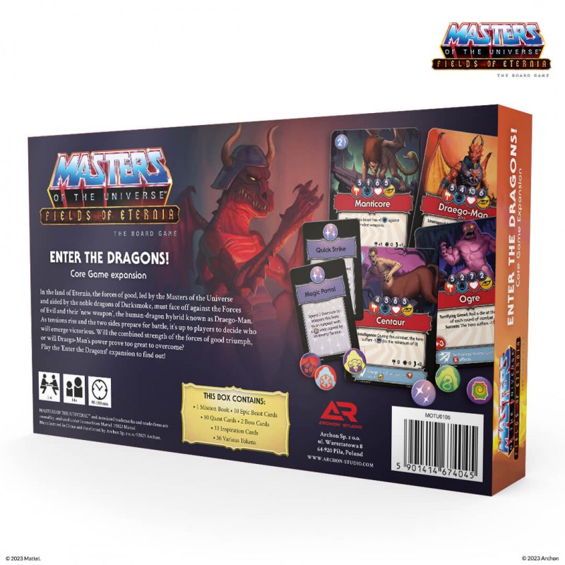 Masters of the Universe: Fields of Eternia - Enter the Dragons! - DE MOTU0106 5901414674052