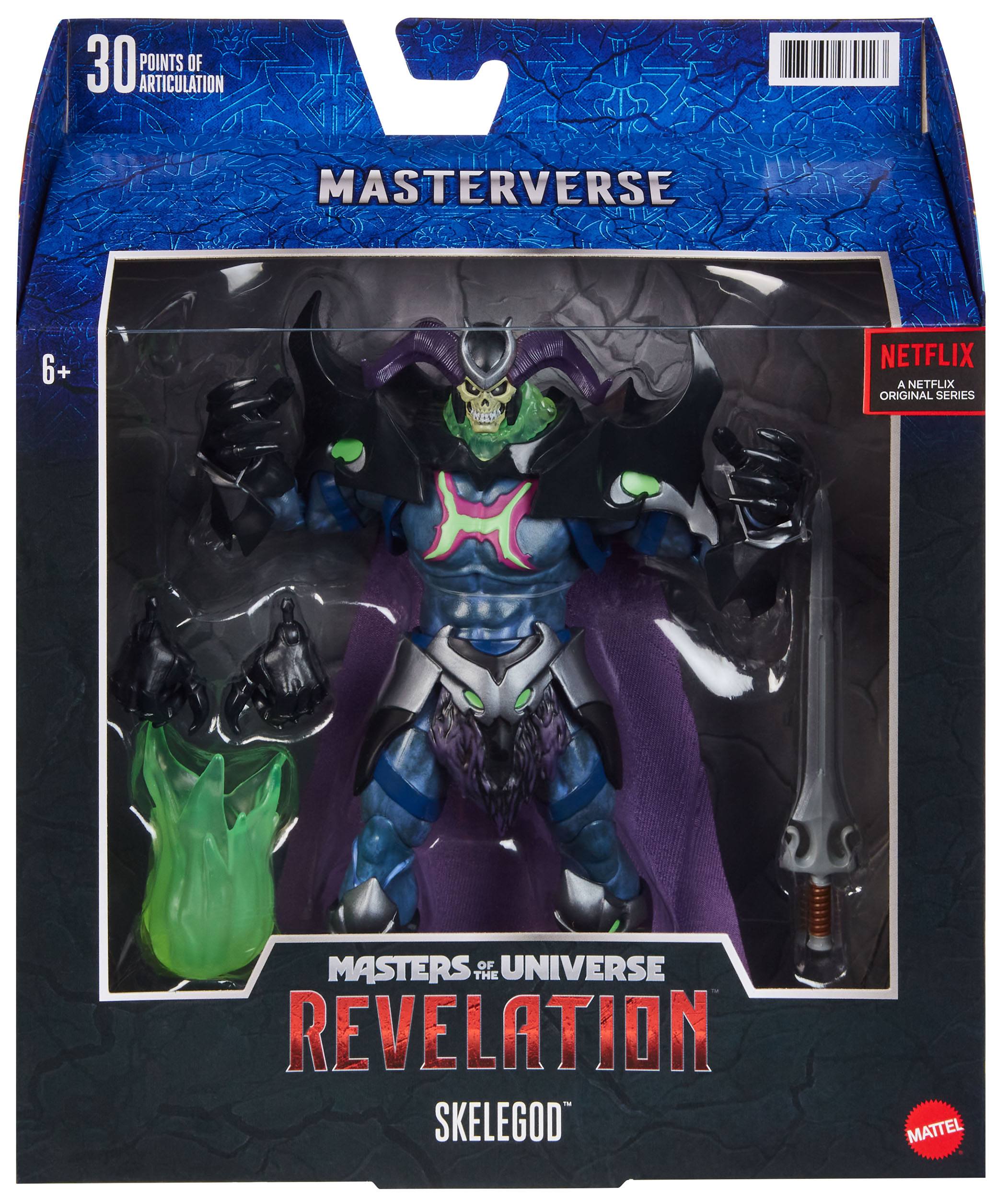 Masters of the Universe: Revelation Masterverse Actionfigur 2021 Skelegod 23 cm MATTGYV17 0887961979923