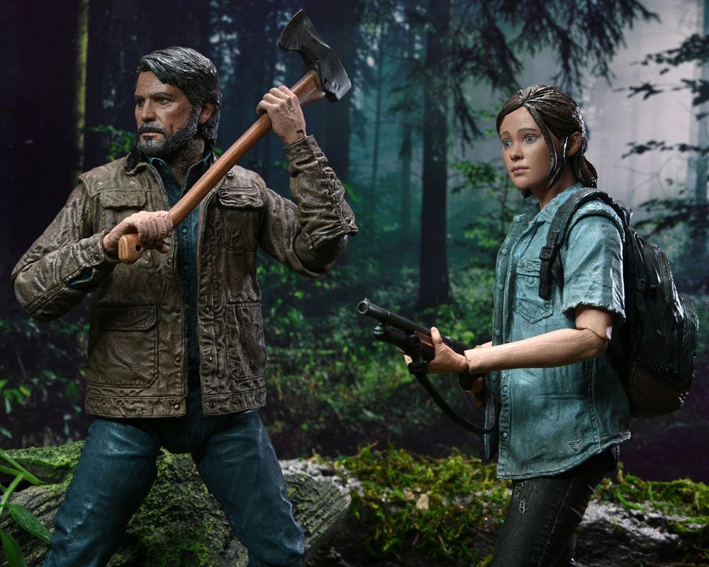 The Last of Us Part II Ultimate Actionfiguren Doppelpack Joel and Ellie 18 cm NECA44490 634482444900