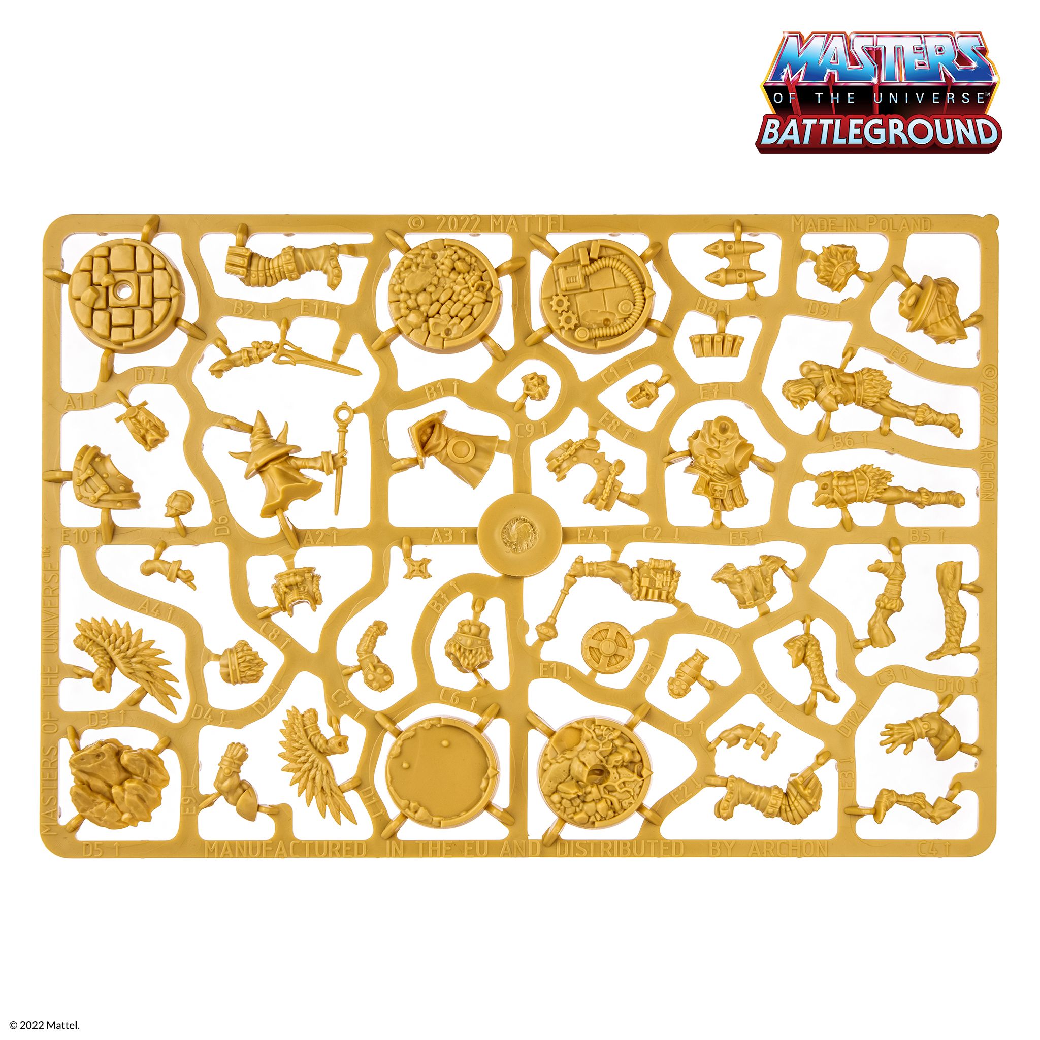 SPECIAL Masters of the Universe Battleground - DE  + He-Man with Battle Cat Tournament Promo Miniature MOTU0009 5901414672287