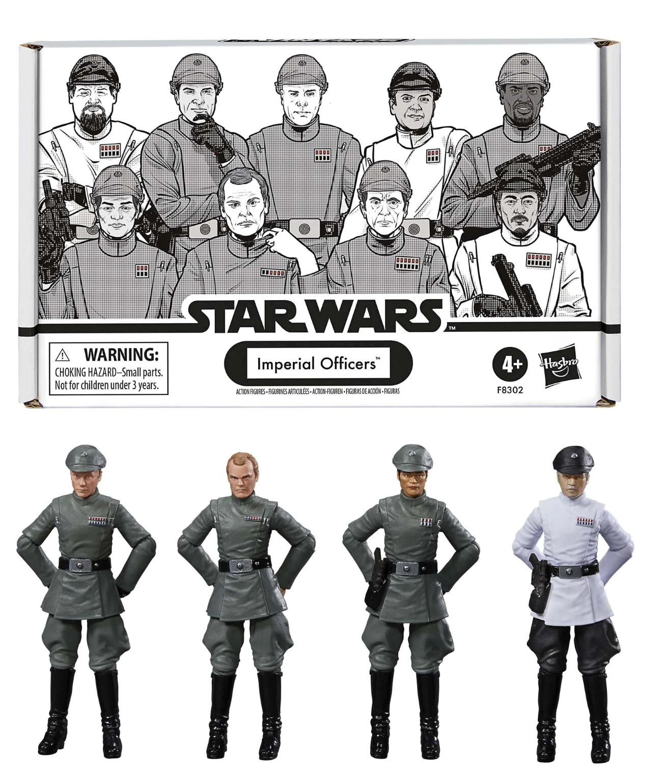 Star Wars The Vintage Collection - Imperial Officers (4-Pack)  5010996174741