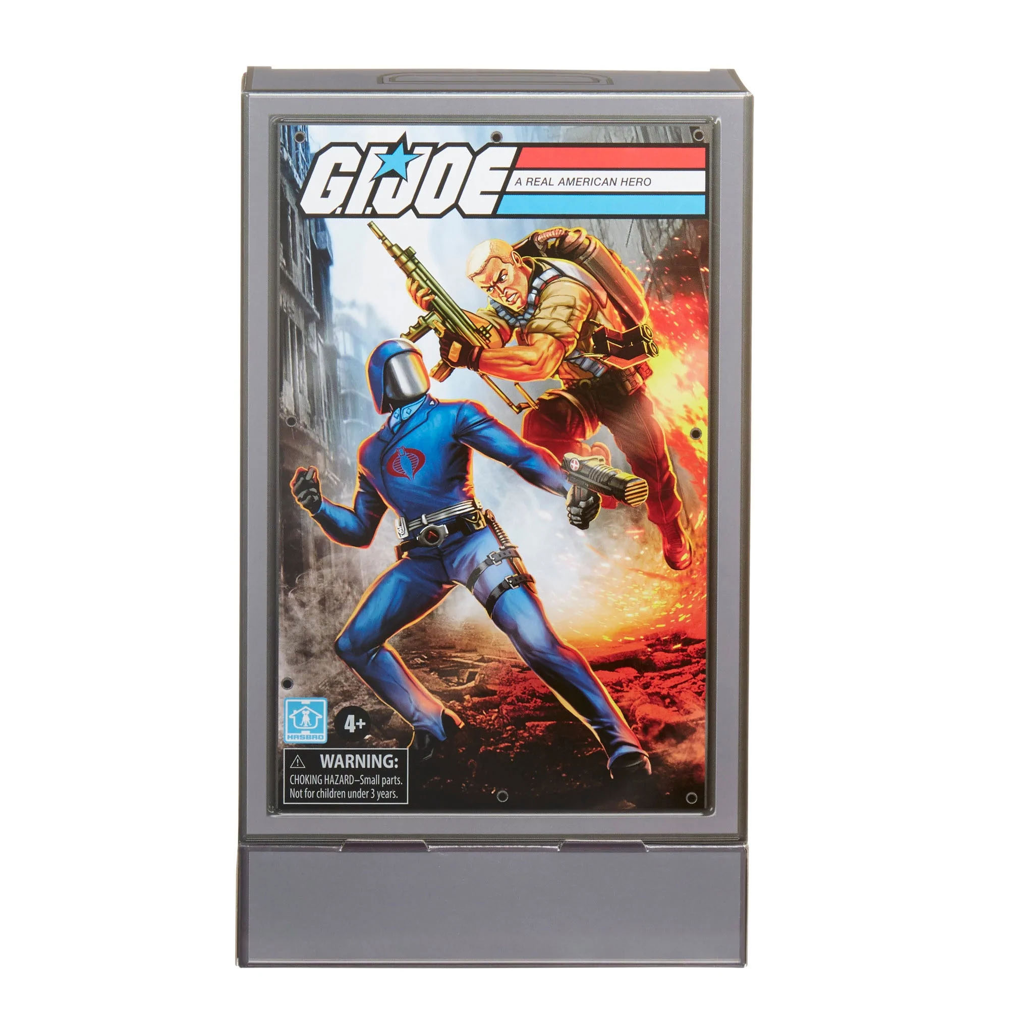 G.I. Joe Retro Collection Actionfiguren 2er-Pack Duke Vs. Cobra Commander 10 cm F49265S0 05010994113414