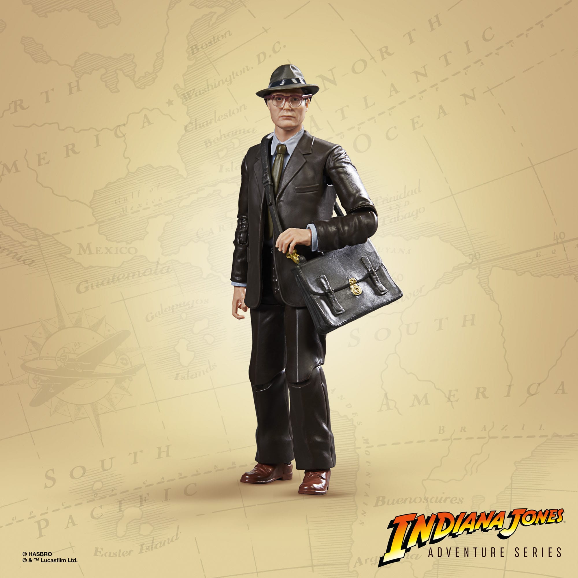  Indiana Jones Adventure Series Actionfigur Dr. Jürgen Voller (Das Rad des Schicksals) 15 cm  F60745X0 5010994168001