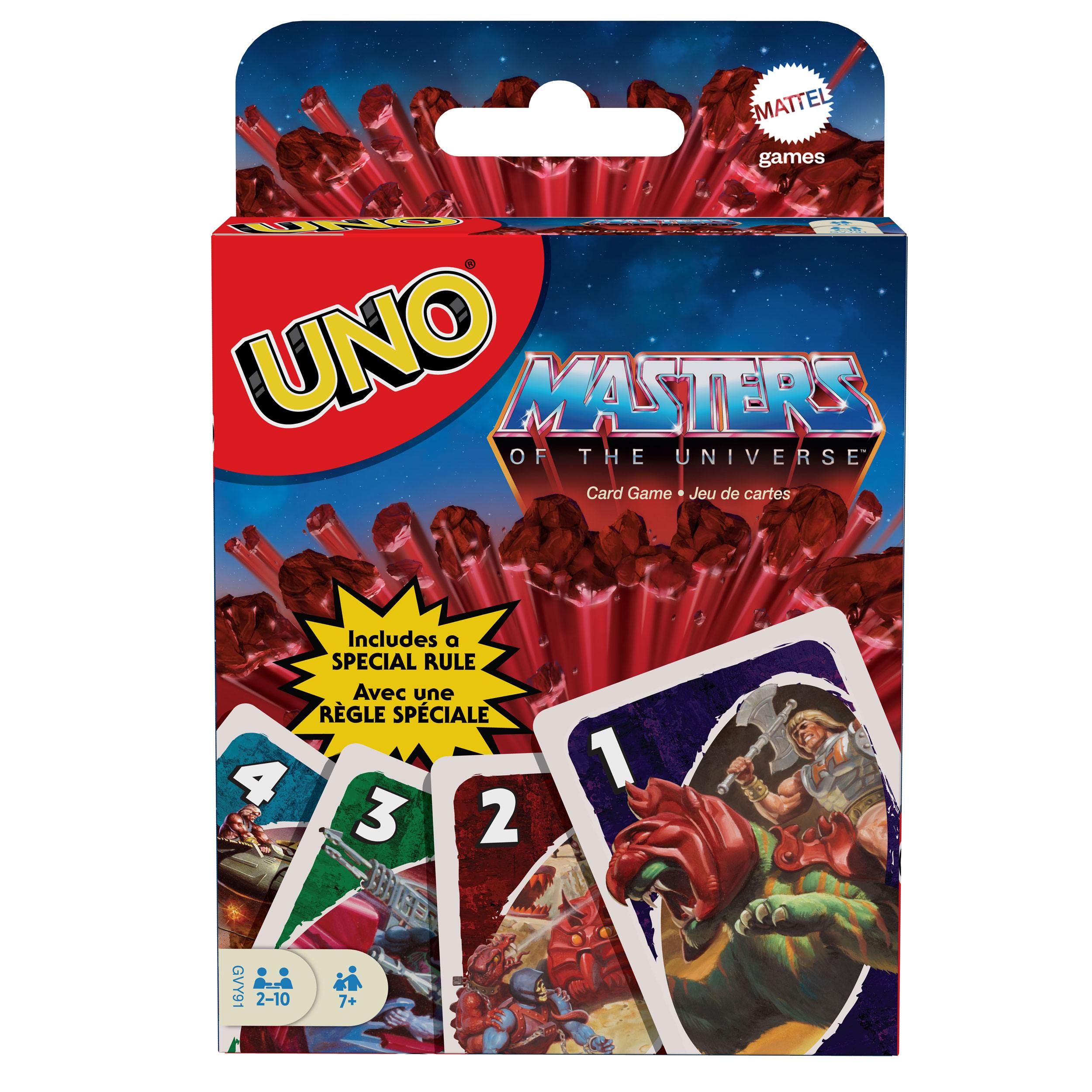 Masters of the Universe UNO Kartenspiel MATTGVY91 0887961935691