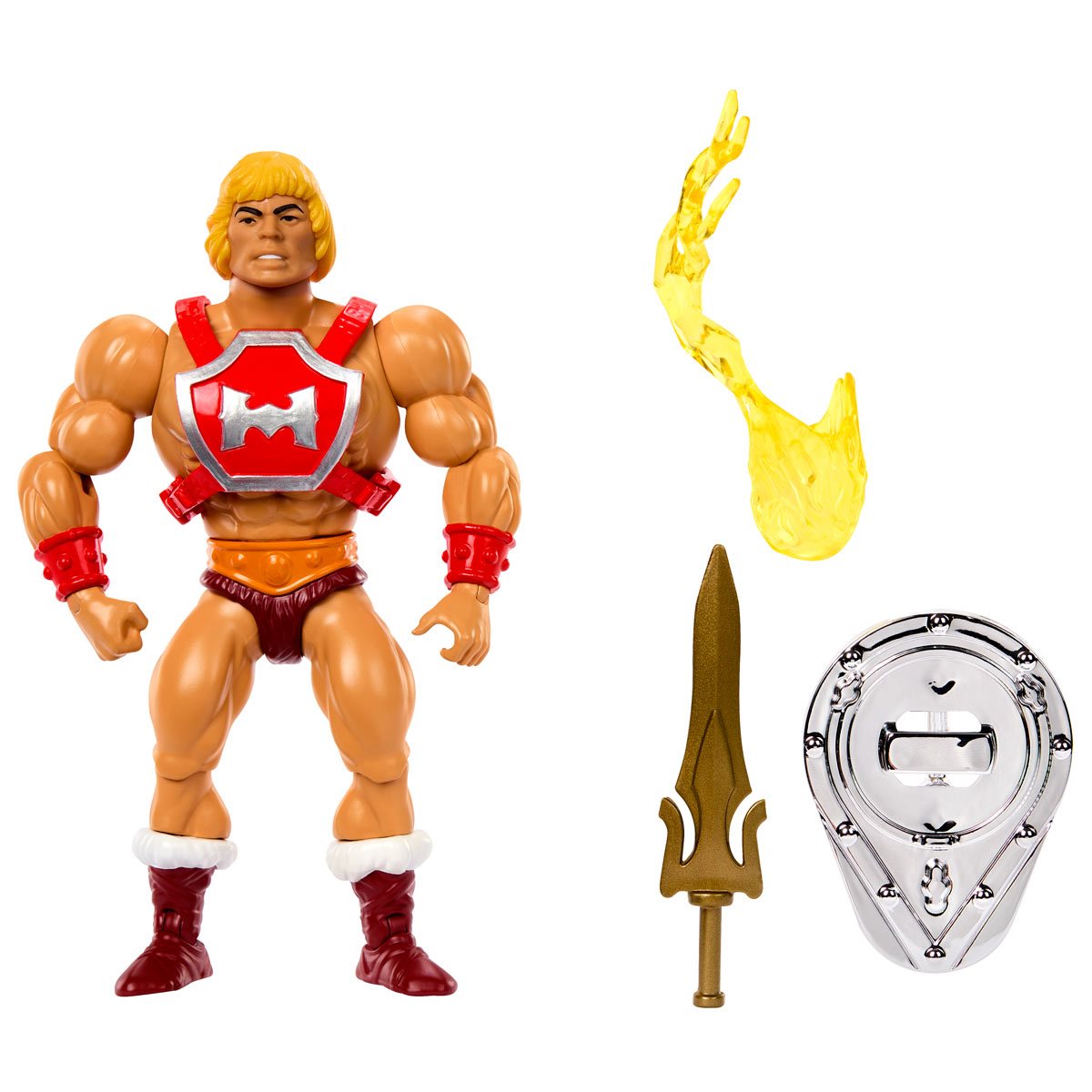 US Import!!! Masters of the Universe Origins Thunder Punch He-Man Deluxe Action Figure MTHKM81 194735104178