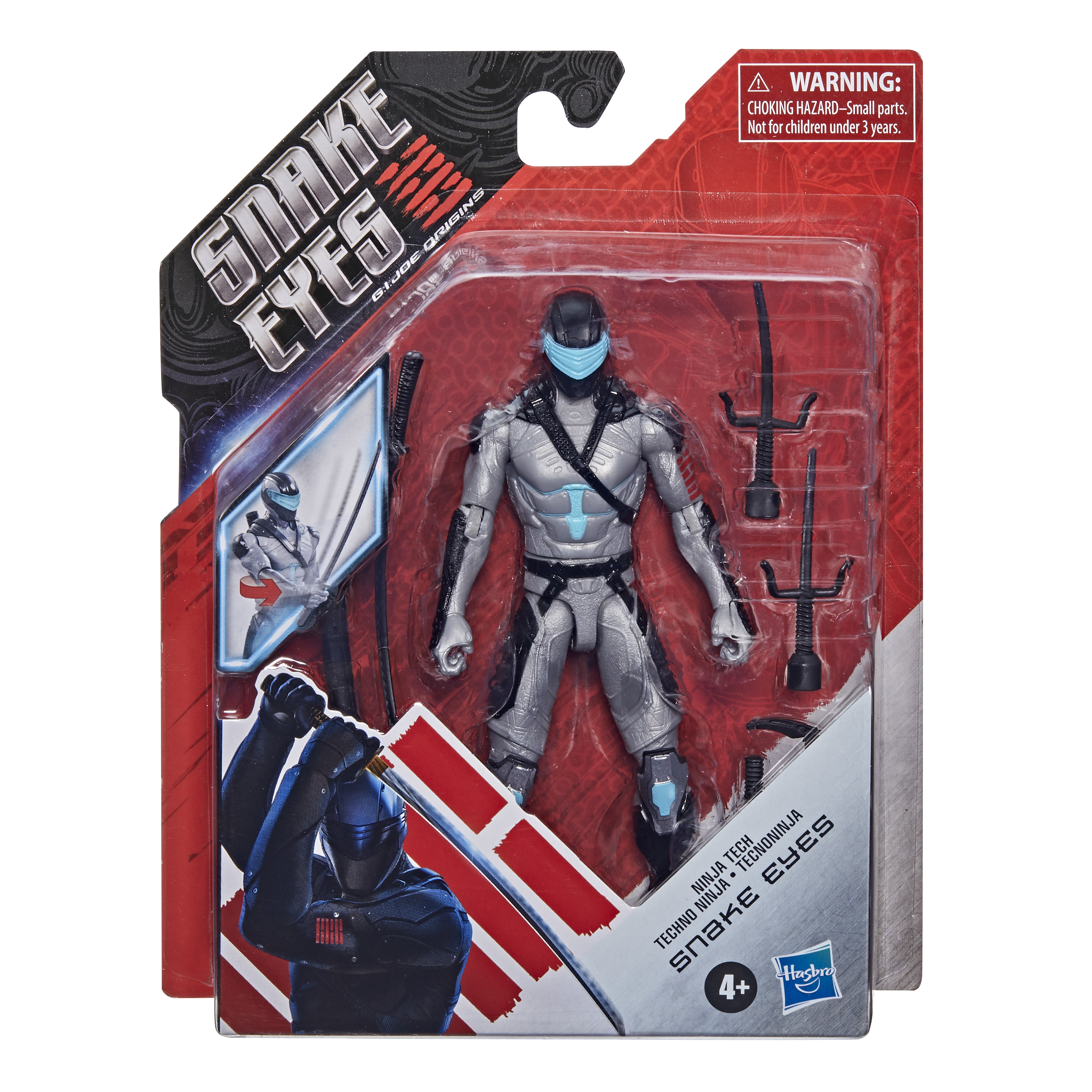 Snake Eyes: G.I. Joe Origins Action-Figure Snake Eyes Ninja Tech 15cm F0141 5010993738328