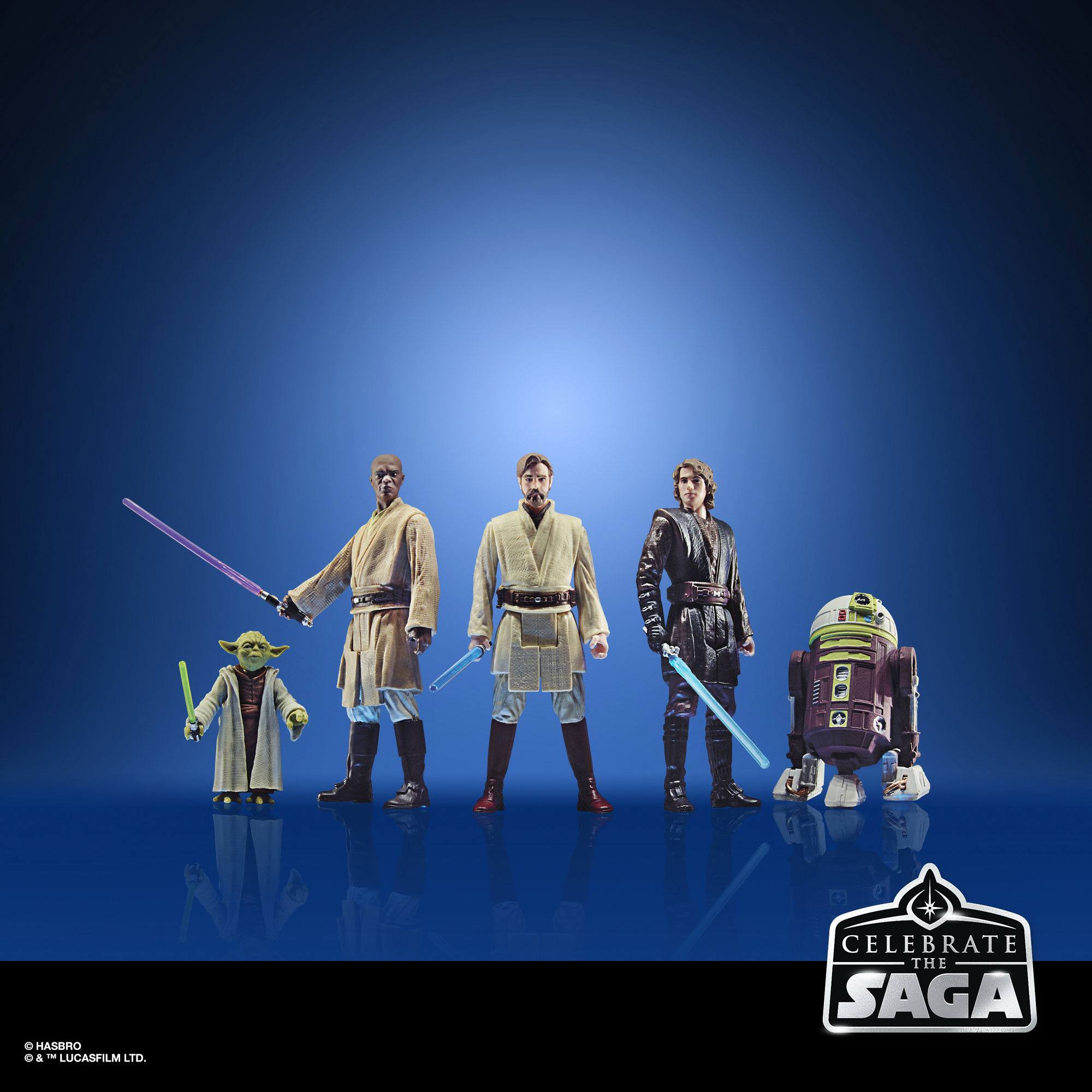 Star Wars Celebrate the Saga Actionfiguren 5er-Pack 2020 Jedi Order 10 cm HASF1413 5010993782512