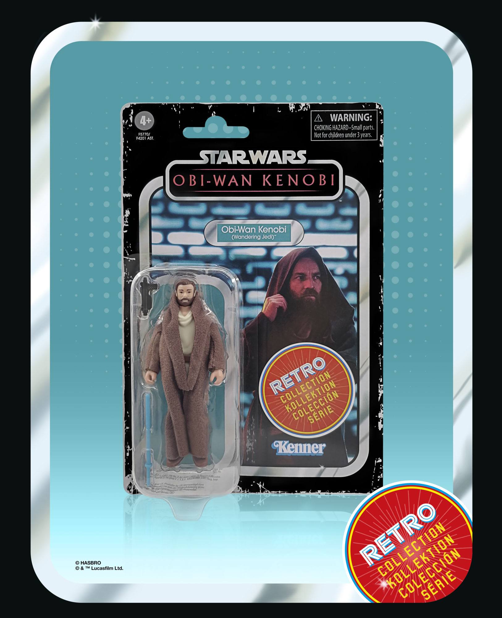 Star Wars: Obi-Wan Kenobi Retro Collection Actionfigur 2022 Obi-Wan Kenobi (Wandering Jedi) 10 cm F57705X00 5010994152338