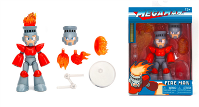 Mega Man Actionfigur Fire Man 11 cm JADA253251023 4006333085253