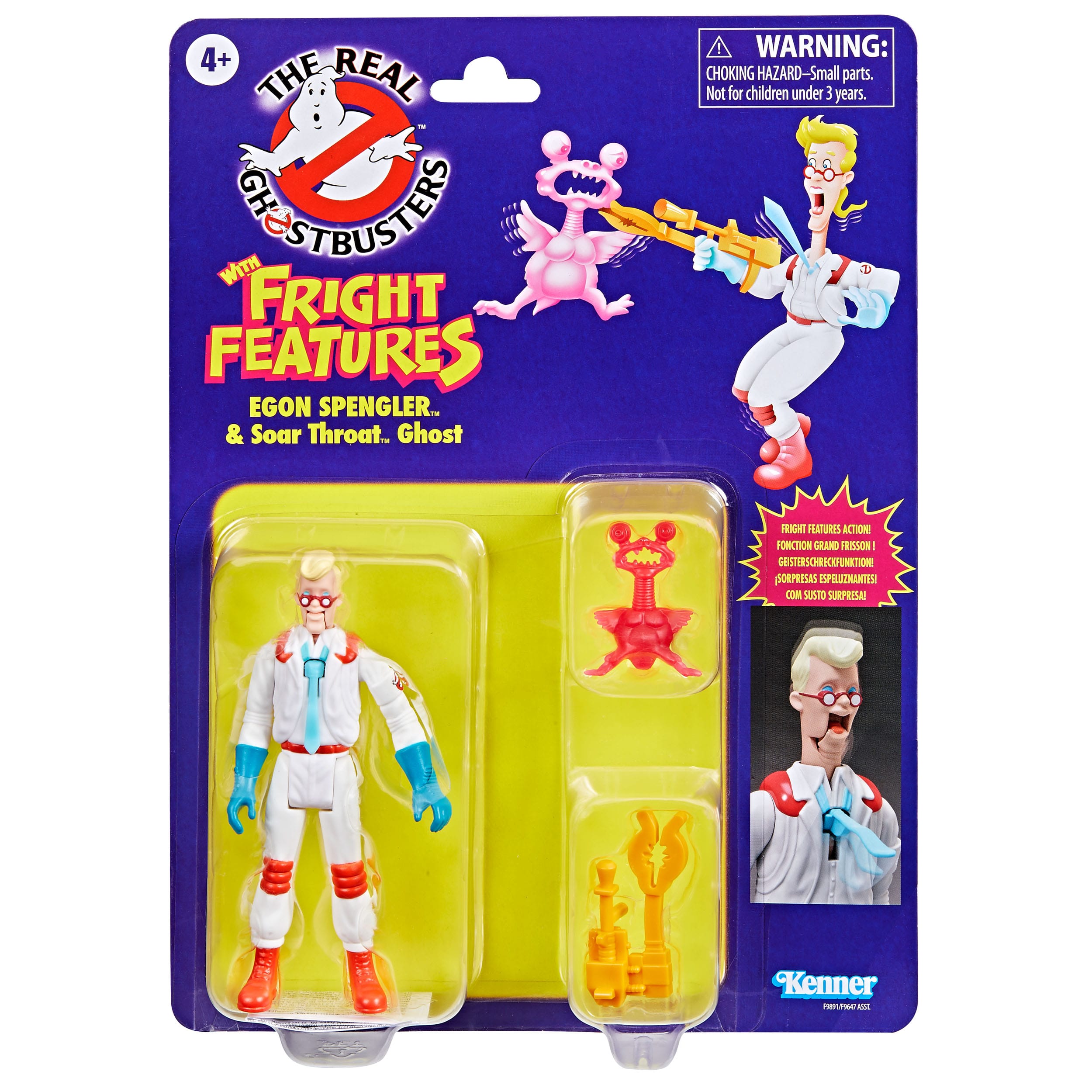 The Real Ghostbusters Kenner Classics Actionfigur Egon Spengler & Soar Throat Ghost HASF9891 5010996238658