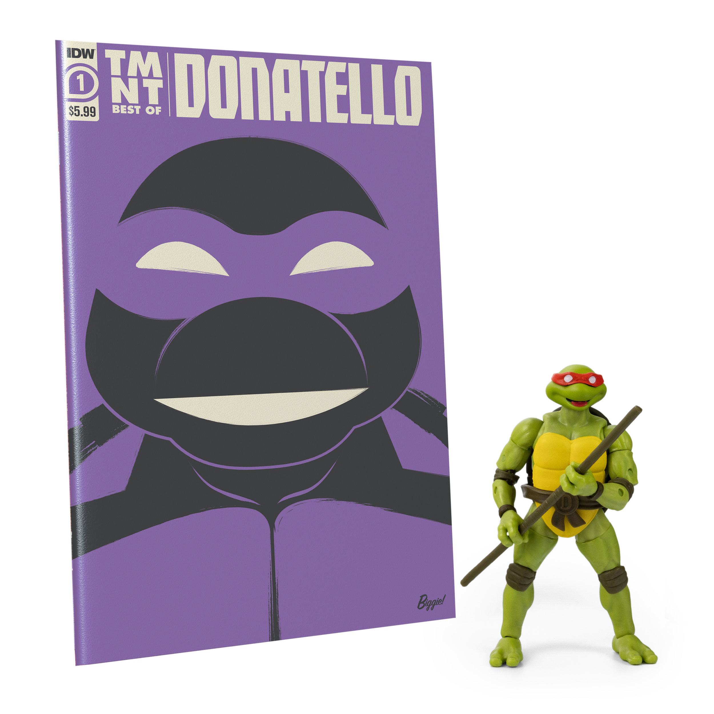 Teenage Mutant Ninja Turtles BST AXN x IDW Actionfigur & Comic Donatello Exclusive 13 cm TLSBATMNTDONCOM01WMS1DAP 16863033