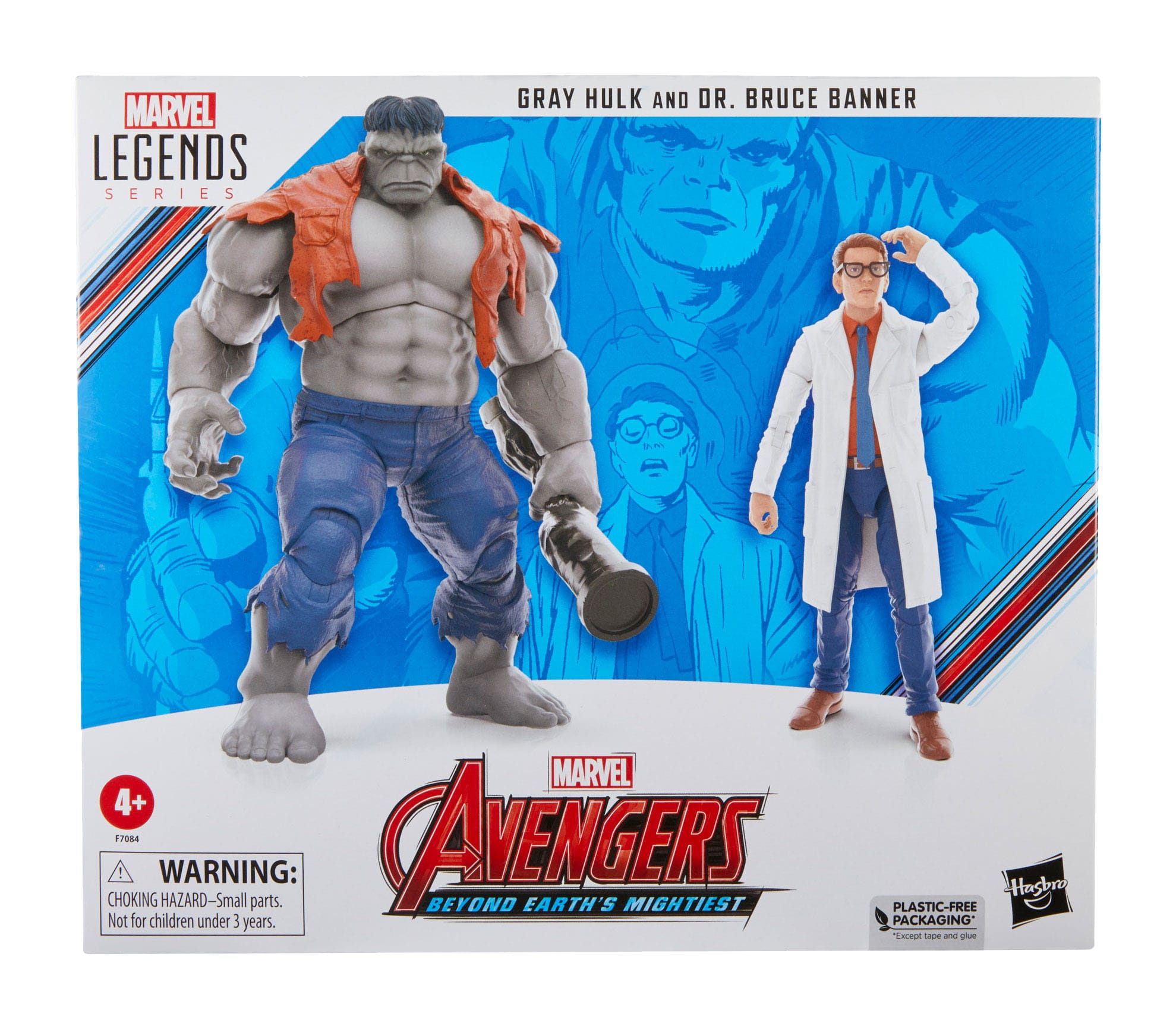 Avengers Beyond Earth's Mightiest Marvel Legends Actionfiguren Gray Hulk & Dr. Bruce Banner 15 cm F70845L0 5010996142597