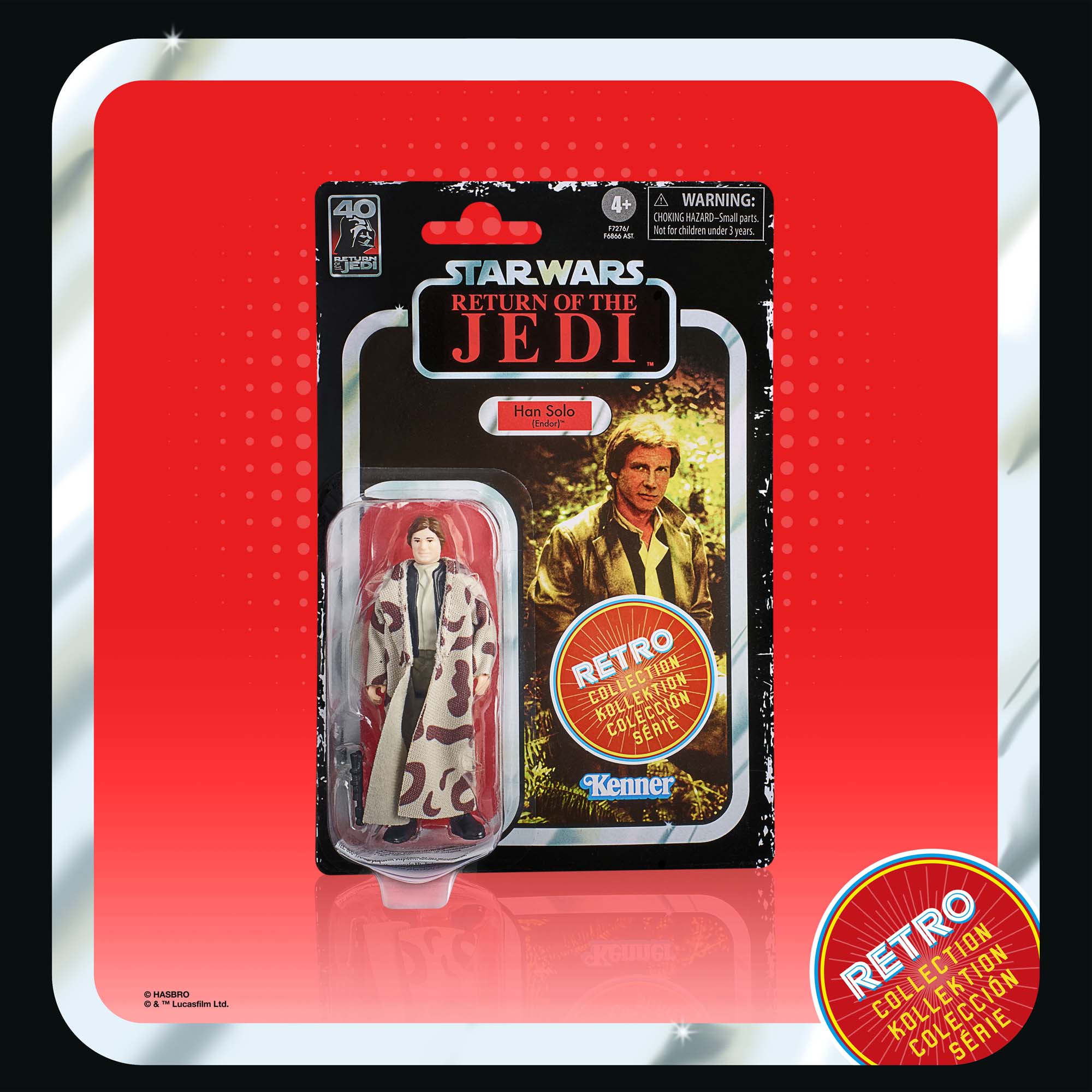 Star Wars Retro Collection Han Solo (Endor) F72765L20 5010996137791