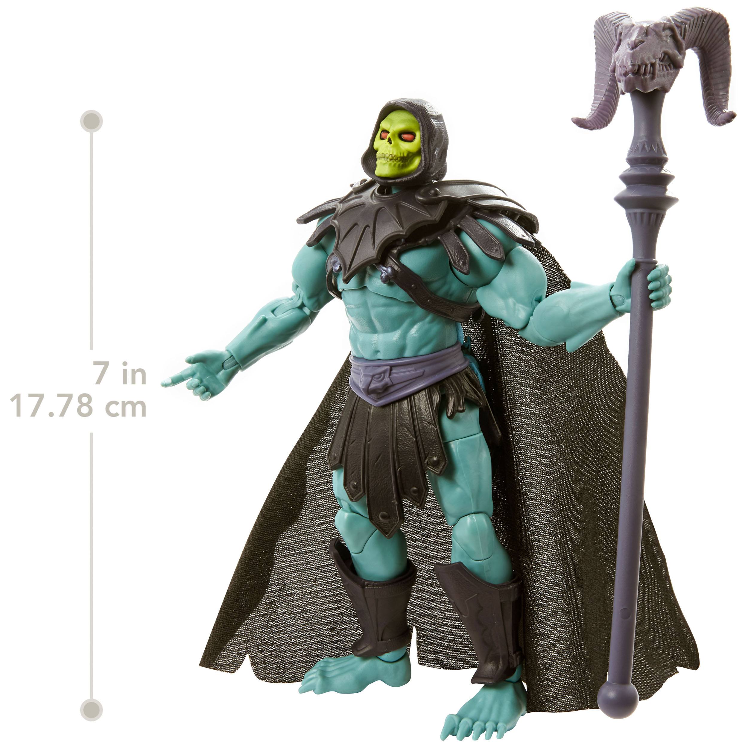 Masters of the Universe New Eternia Masterverse Actionfigur 2022 Barbarian Skeletor  (US-Karte)  MTHDR38 194735030187
