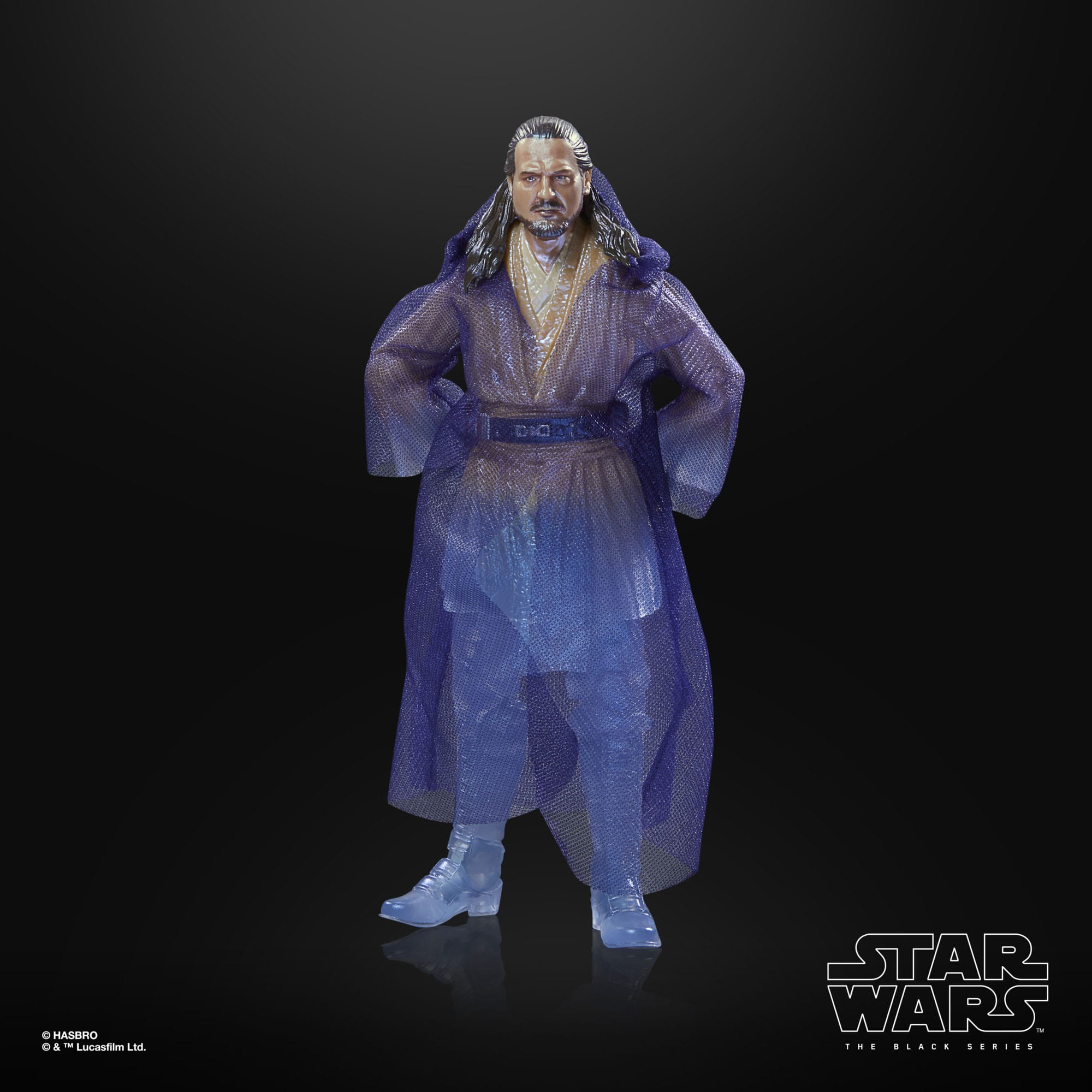  Star Wars: Obi-Wan Kenobi Black Series Actionfigur Qui-Gon Jinn (Force Spirit) 15 cm F82025L0 5010996176950