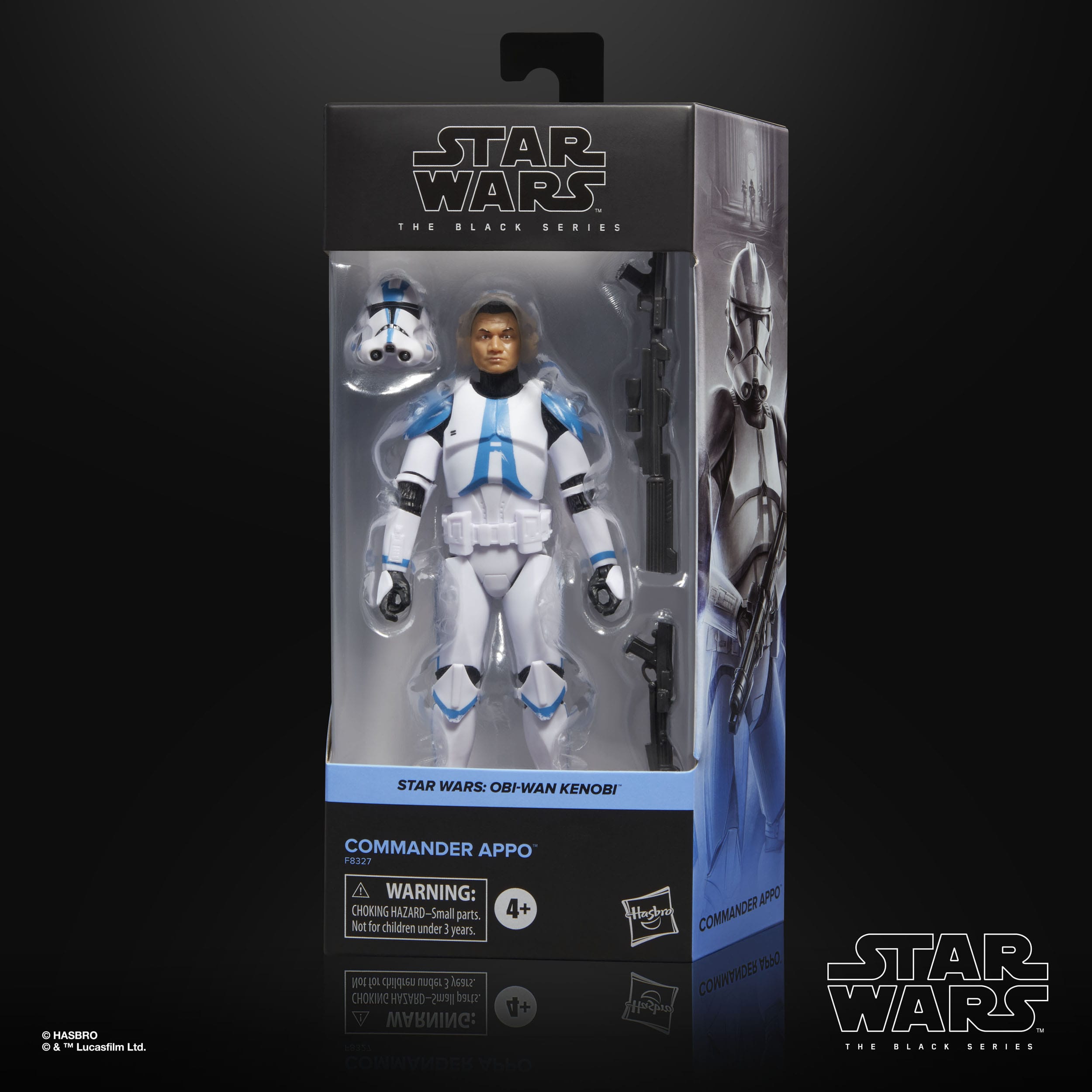 VP leicht beschädigt!!! Star Wars The Black Series:  Obi-Wan Kenobi Black Series Actionfigur Commander Appo 15 cm HASF8327 5010996173669
