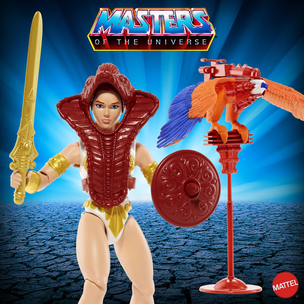 Masters of the Universe Origins Teela and Zoar Action Figure 2-Pack-Exclusive (US-Karte) MTHGW40 194735059027