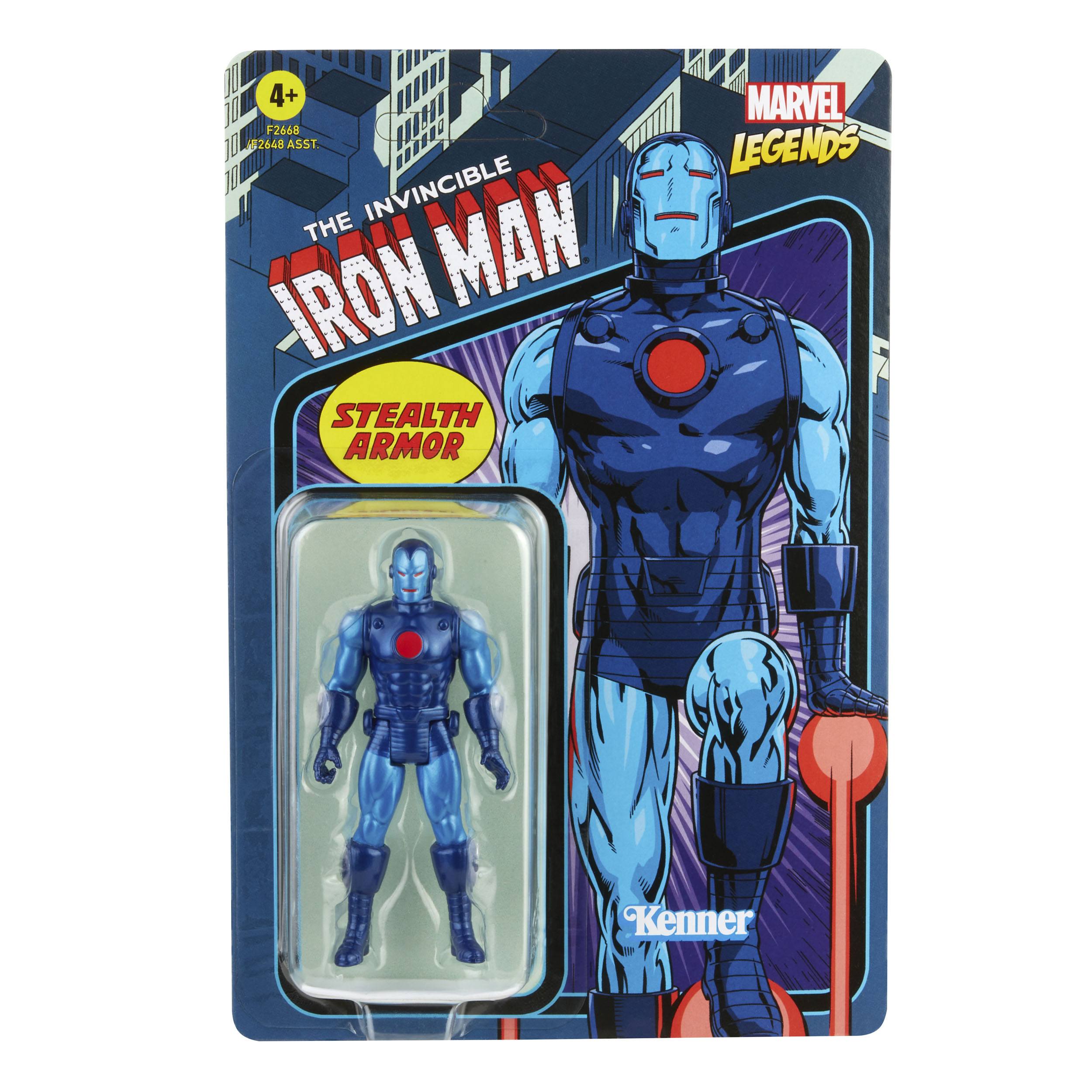 Marvel Legends Retro Collection Series Actionfiguren 10 cm Stealth Iron Man F26485L03 5010993842766