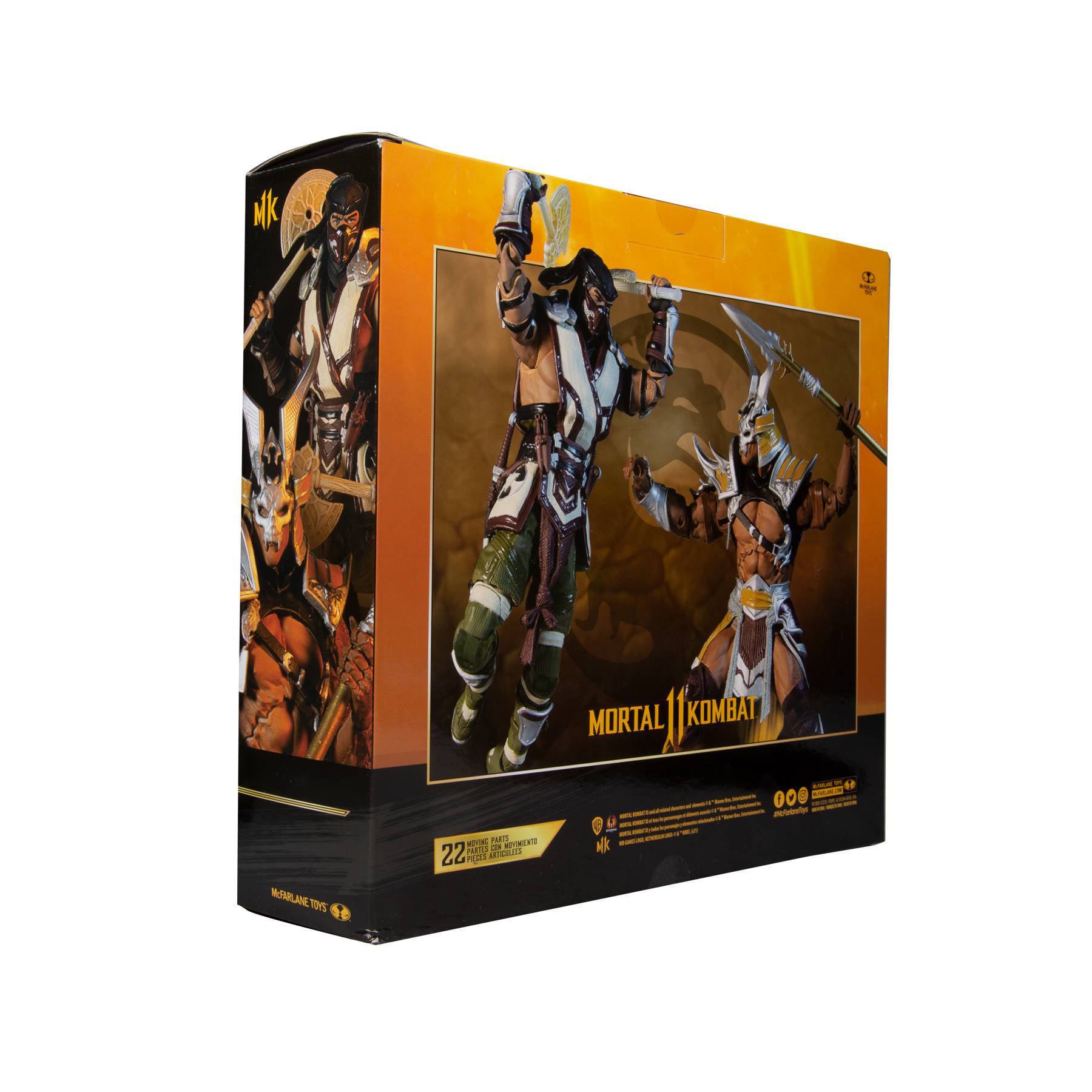 Mortal Kombat Actionfiguren Doppelpack Sub-Zero & Shao Khan 18 cm MCF11054 787926110548