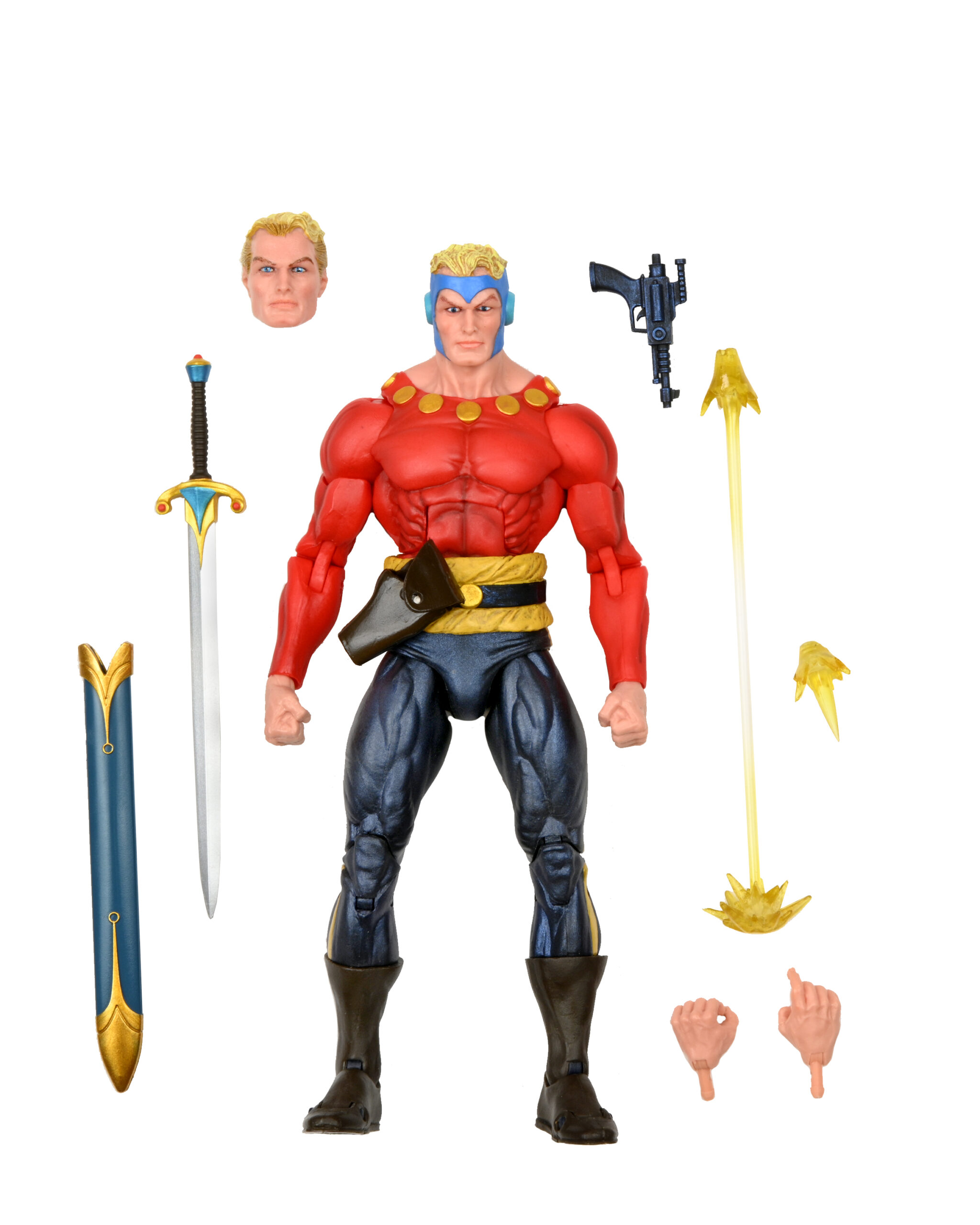 leicht beschädigt! King Features - 7" Scale Action Figure - Original Superheroes Series 1 Assortment (3)  NECA42612 72108
