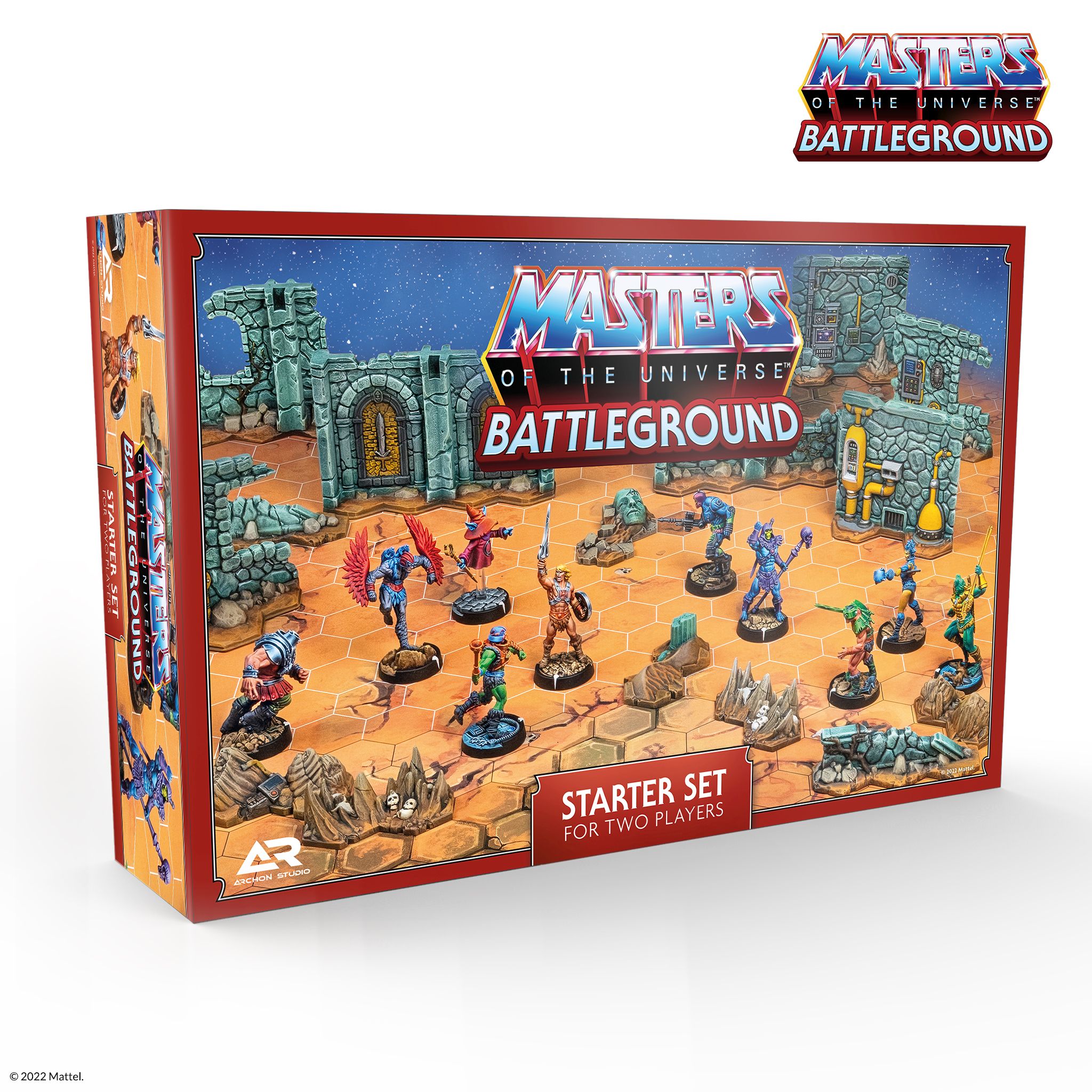 SPECIAL Masters of the Universe Battleground - DE  + He-Man with Battle Cat Tournament Promo Miniature MOTU0009 5901414672287