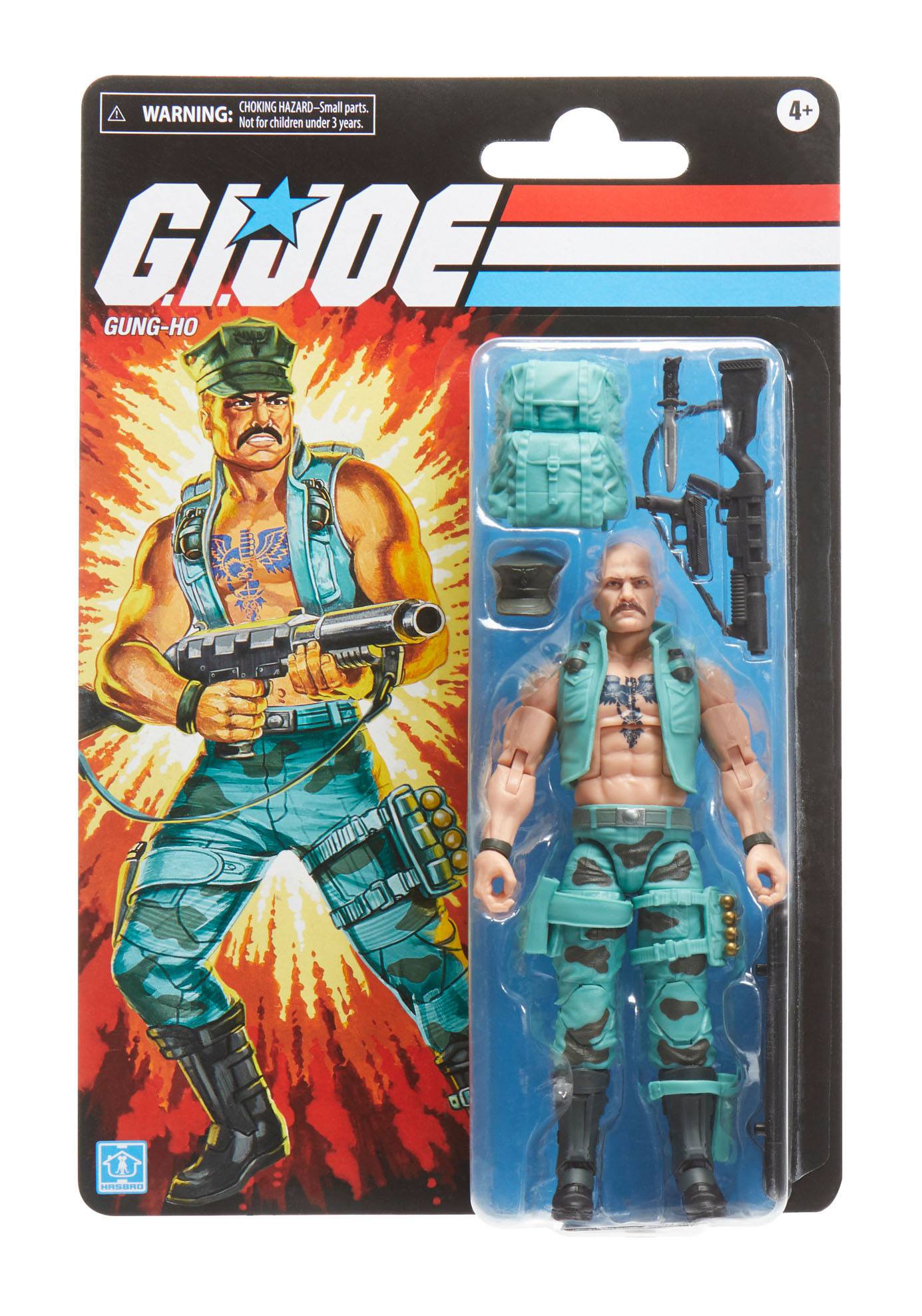 G.I. Joe Retro Collection Actionfigur 2022 Gung-Ho 15 cm F47665X00 5010993953912