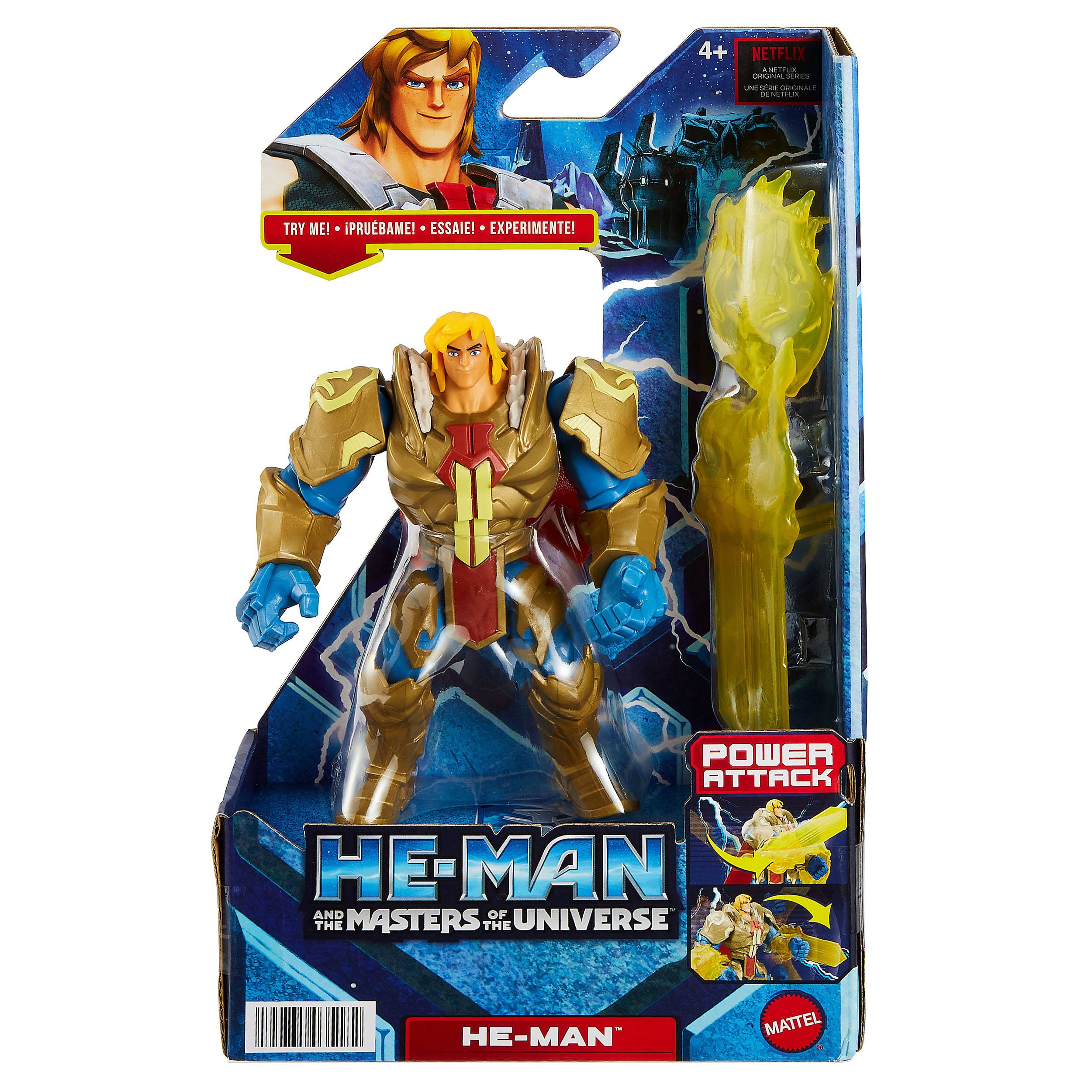 He-Man and the Masters of the Universe Actionfigur 2022 Deluxe He-Man 14 cm MATTHDY37 0194735035182
