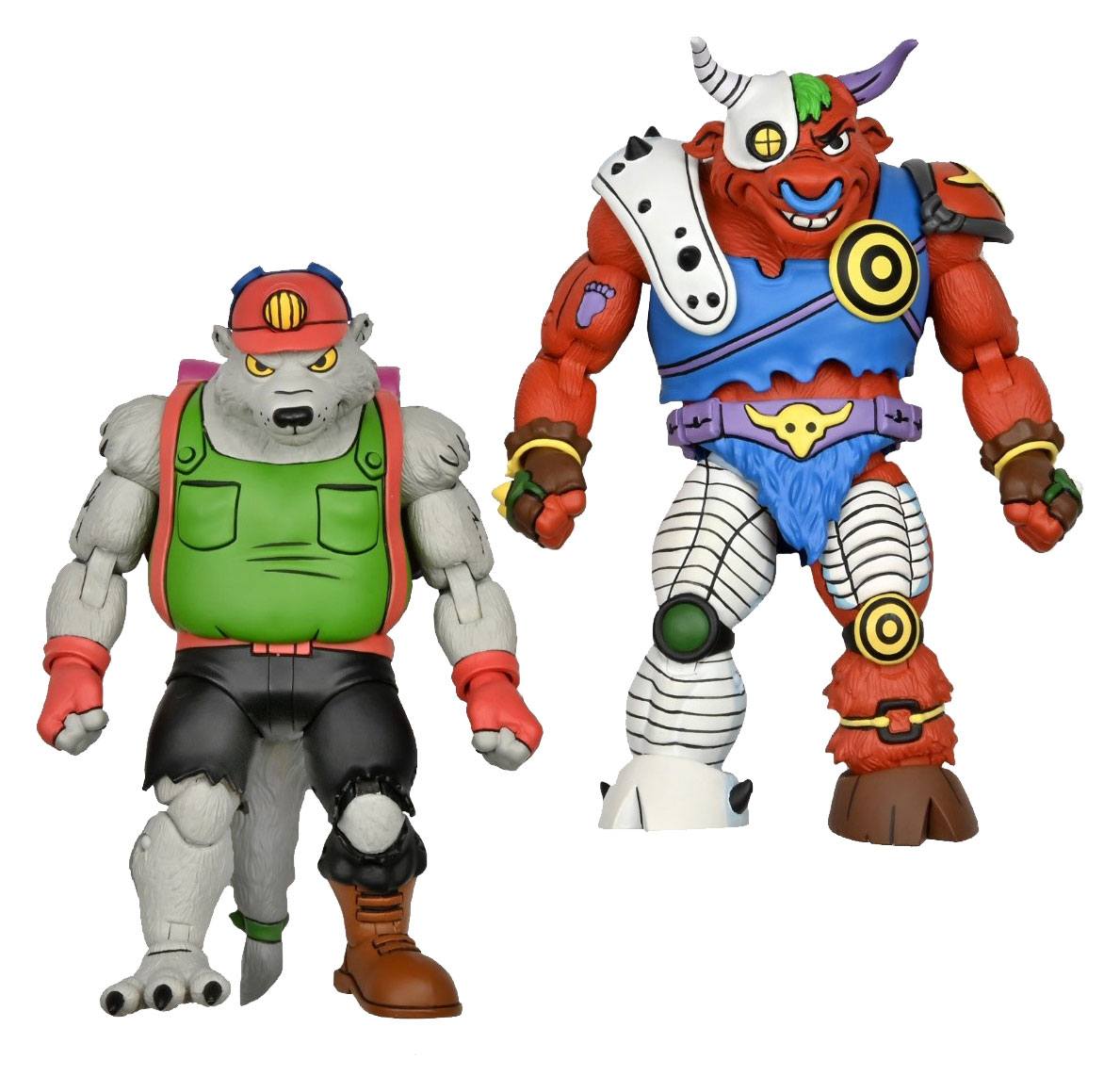 Teenage Mutant Hero Turtles 1987 Actionfiguren Doppelpack Dirtbag & Groundchuck 18 cm NECA54199 634482541999