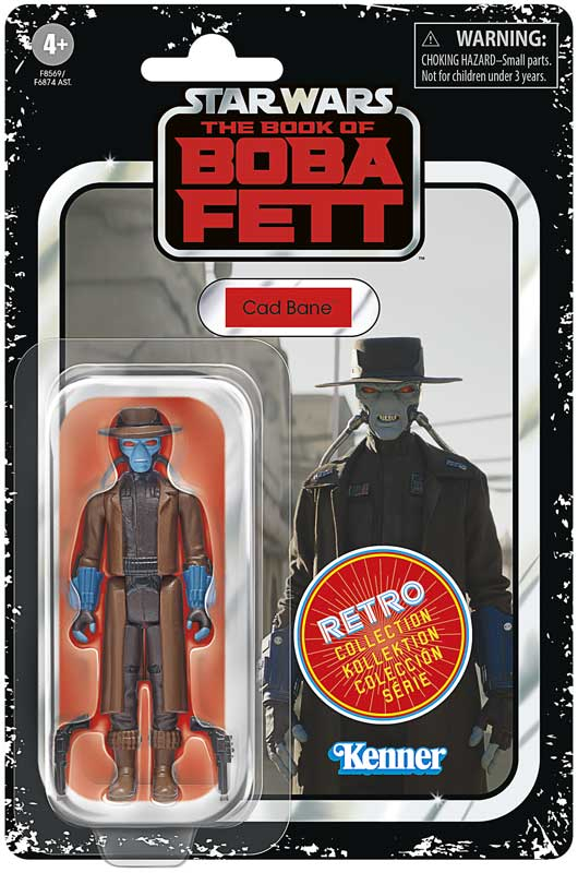 Star Wars Retro Collection The Book of Boba Fett Cad Bane 9,5cm F8569 5010996183361