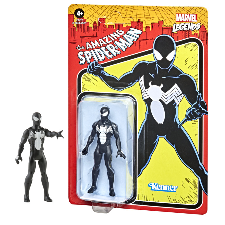 Marvel Legends 3.75-inch Retro 375 Collection Black Spider Man  5010993848867