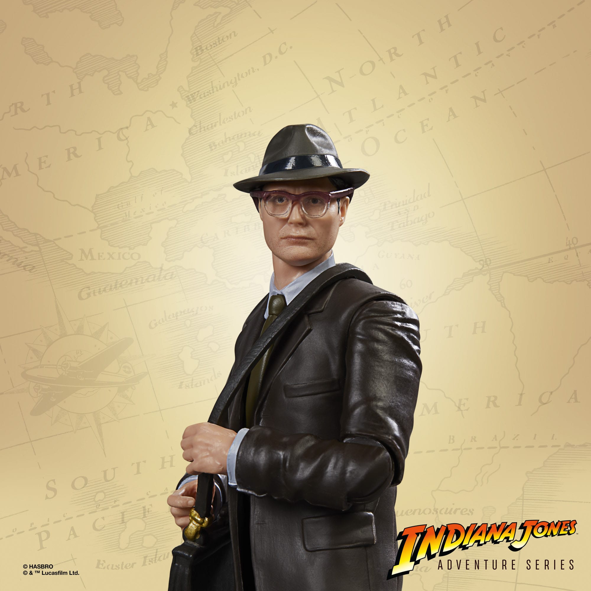  Indiana Jones Adventure Series Actionfigur Dr. Jürgen Voller (Das Rad des Schicksals) 15 cm  F60745X0 5010994168001