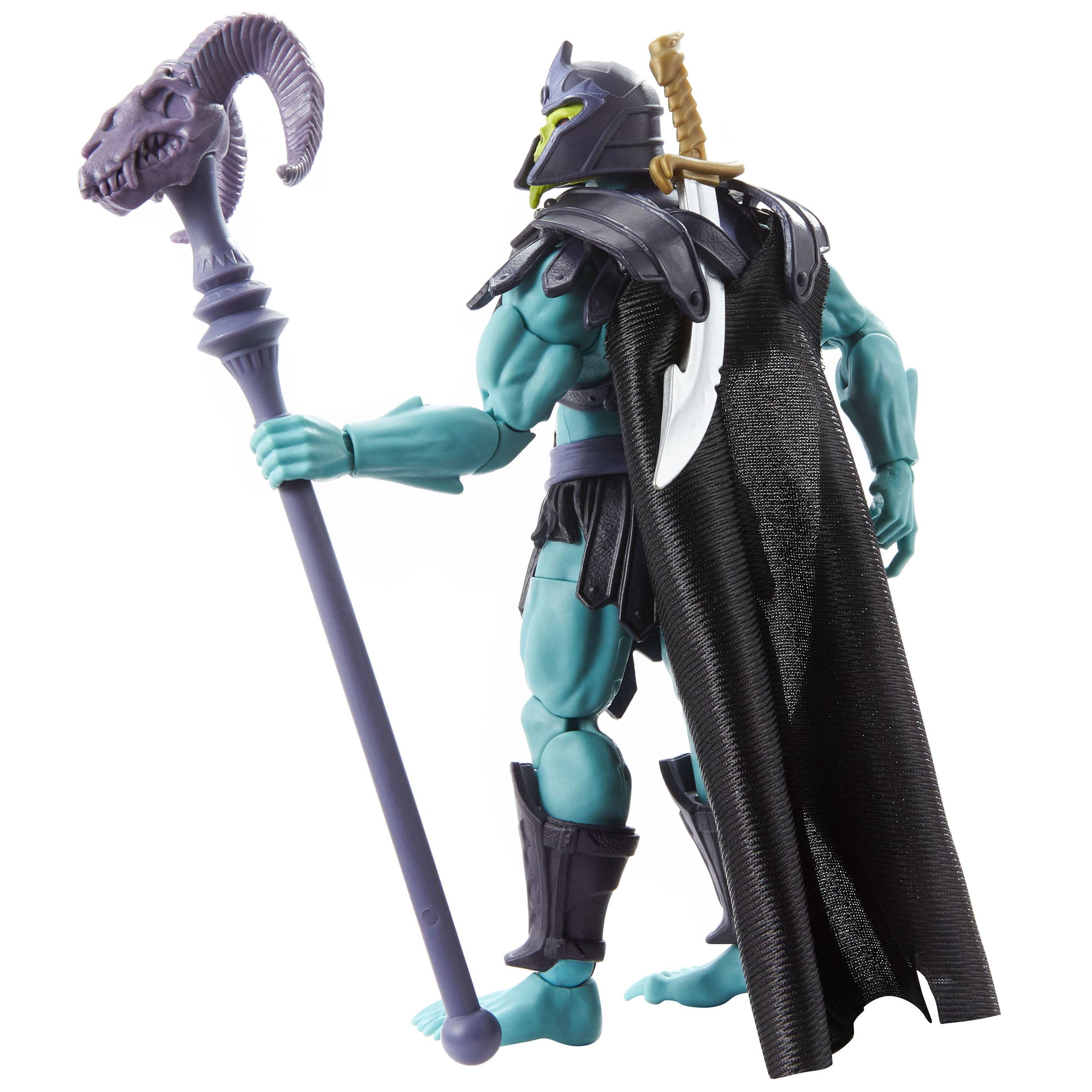 Masters of the Universe New Eternia Masterverse Actionfigur 2022 Barbarian Skeletor  (US-Karte)  MTHDR38 194735030187