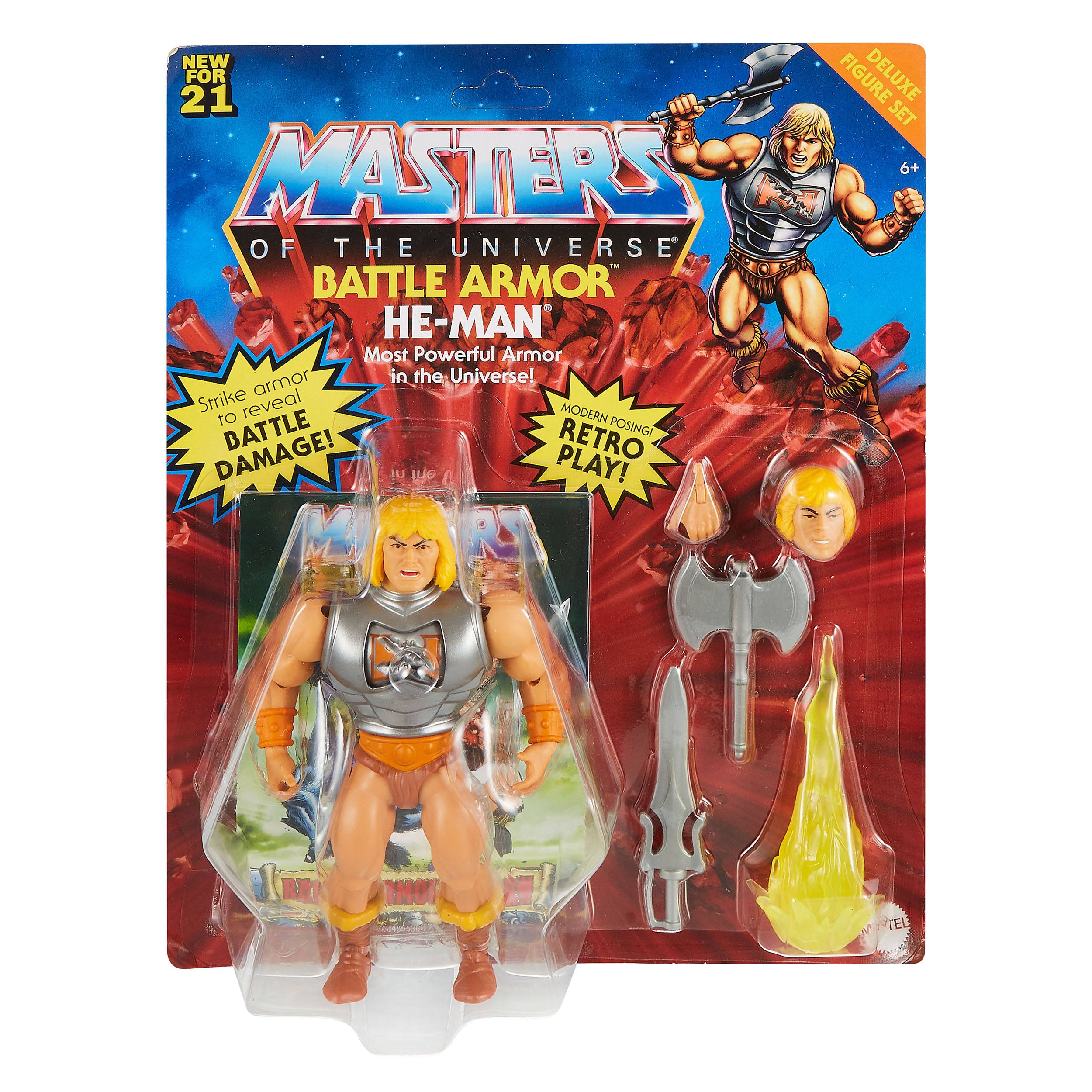 Masters of the Universe Deluxe Actionfigur 2021 He-Man 14 cm MATTGVL76 887961929652