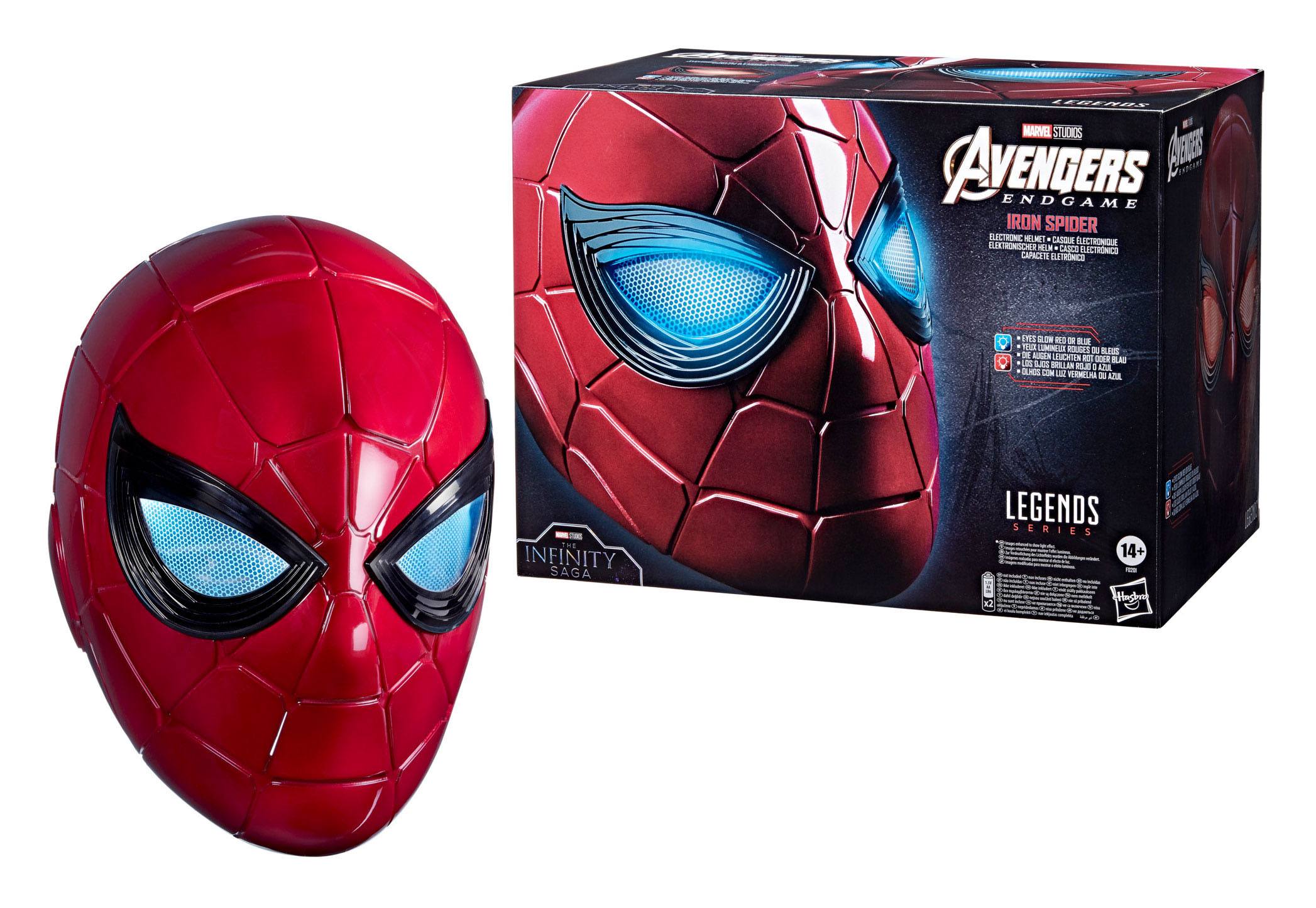 Avengers: Endgame Marvel Legends Series Elektronischer Helm Iron Spider F02015L00 5010993842070
