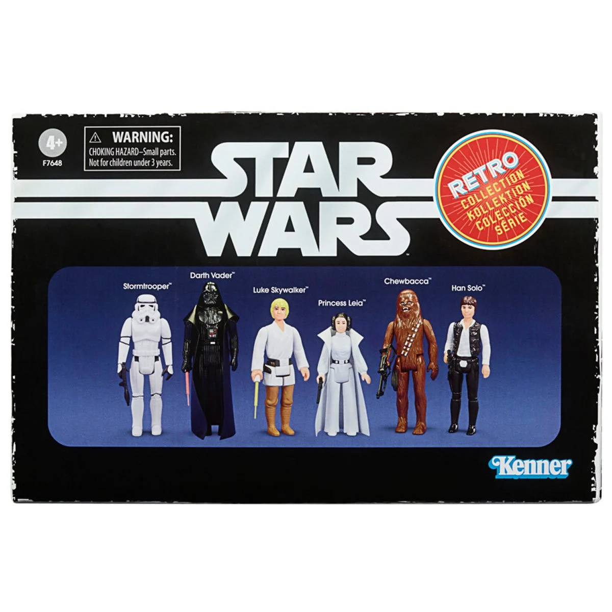Star Wars The Retro Collection Action Figures Set of 6 HSF7648 5010994167295