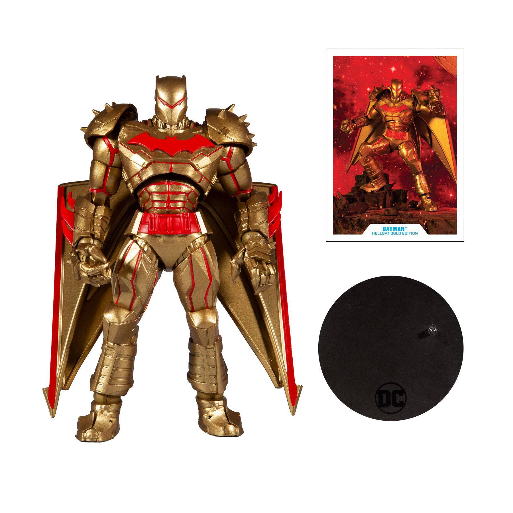 DC Multiverse Actionfigur Batman Hellbat Suit (Gold Edition) 18 cm MCF15174-9 787926151749