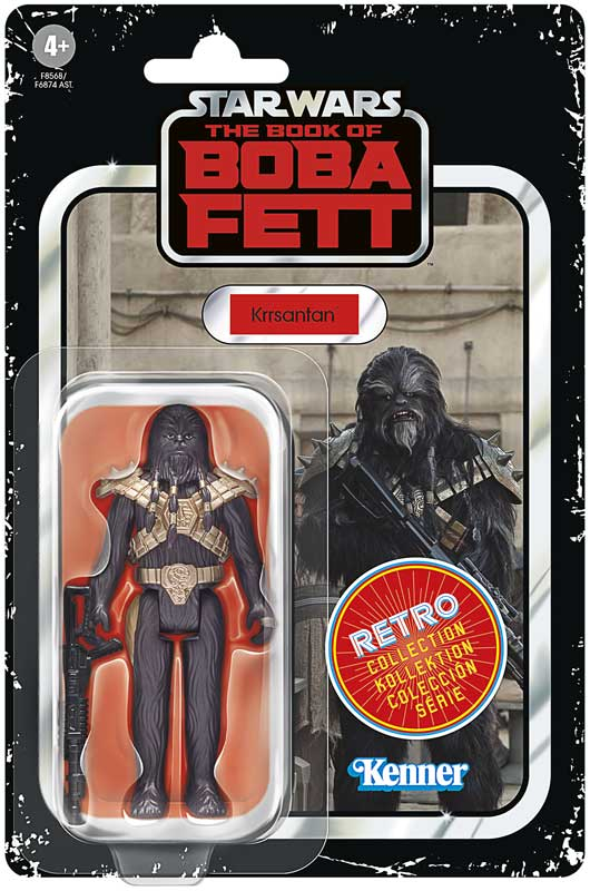 Star Wars Retro Collection The Book of Boba Fett Krrsantan 9,5cm  5010996183354